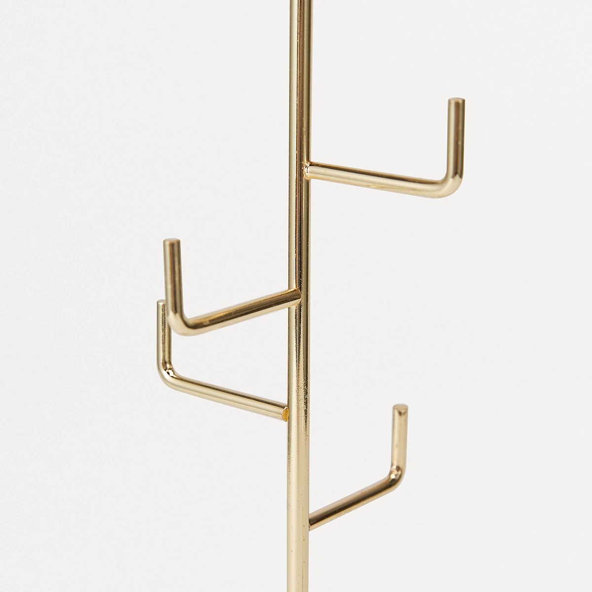 5 Marble Jewellery Tree - Gold Look, 5 of 6