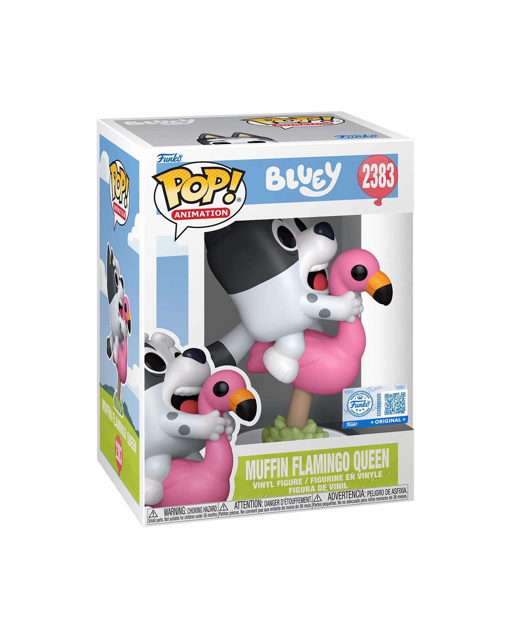 3 Bluey: Muffin Flamingo Queen Funko POP! Vinyl, 3 of 3