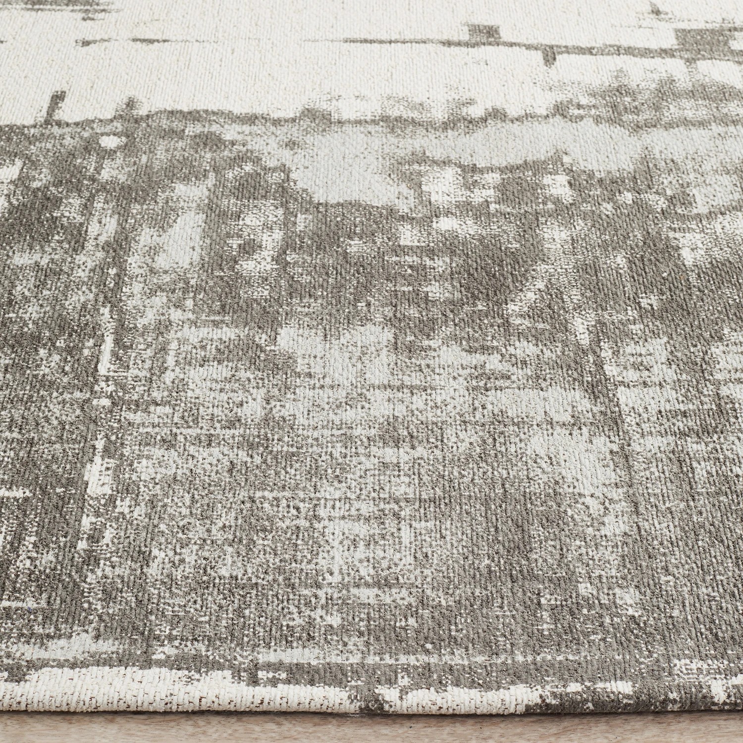 5 Common Ground Rugs Camellia 11 400x300cm - Extra Extra Large Handmade Floor Rug - Silver, 5 of 7