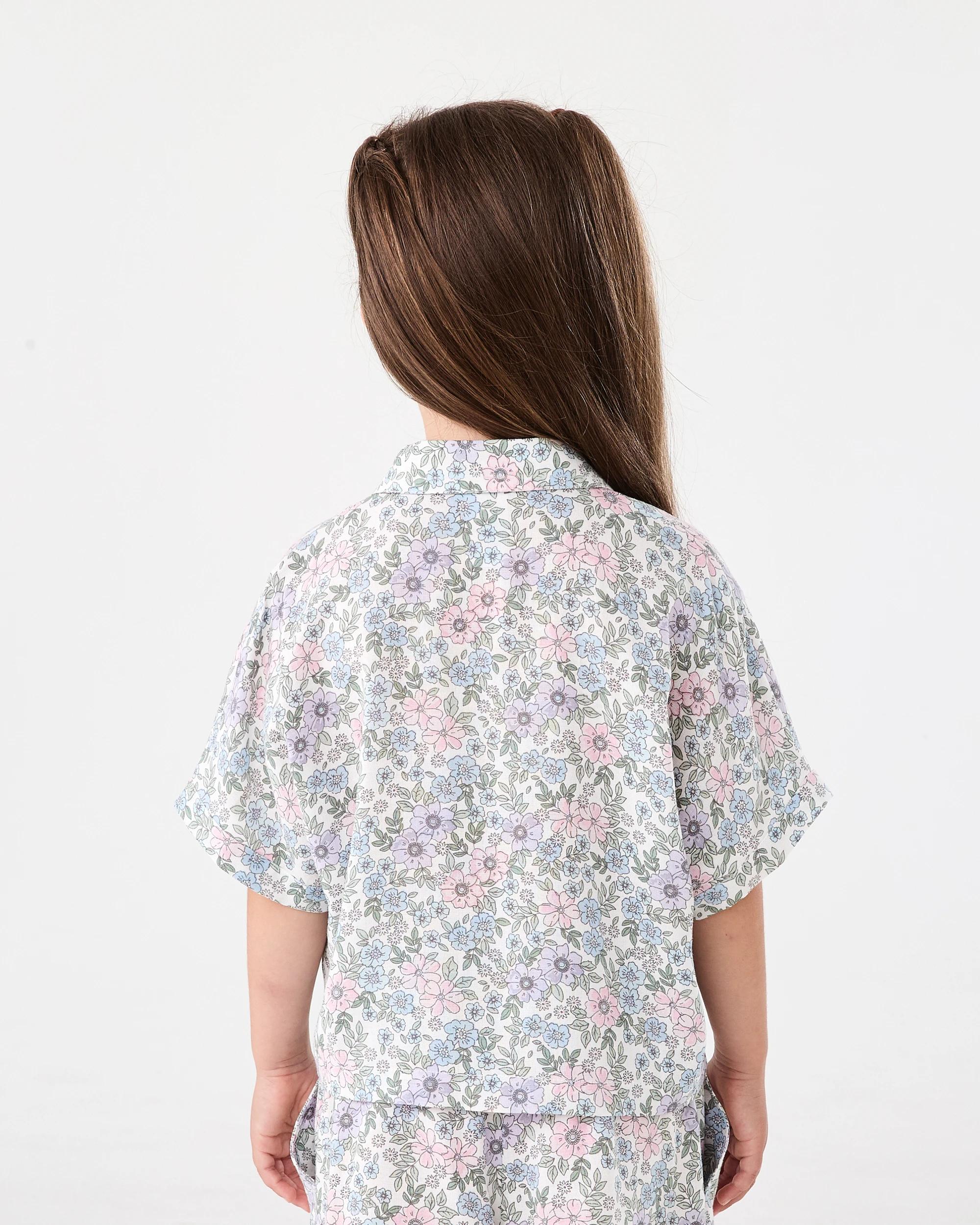 3 Oversize Woven Shirt Bge Floral, 3 of 8