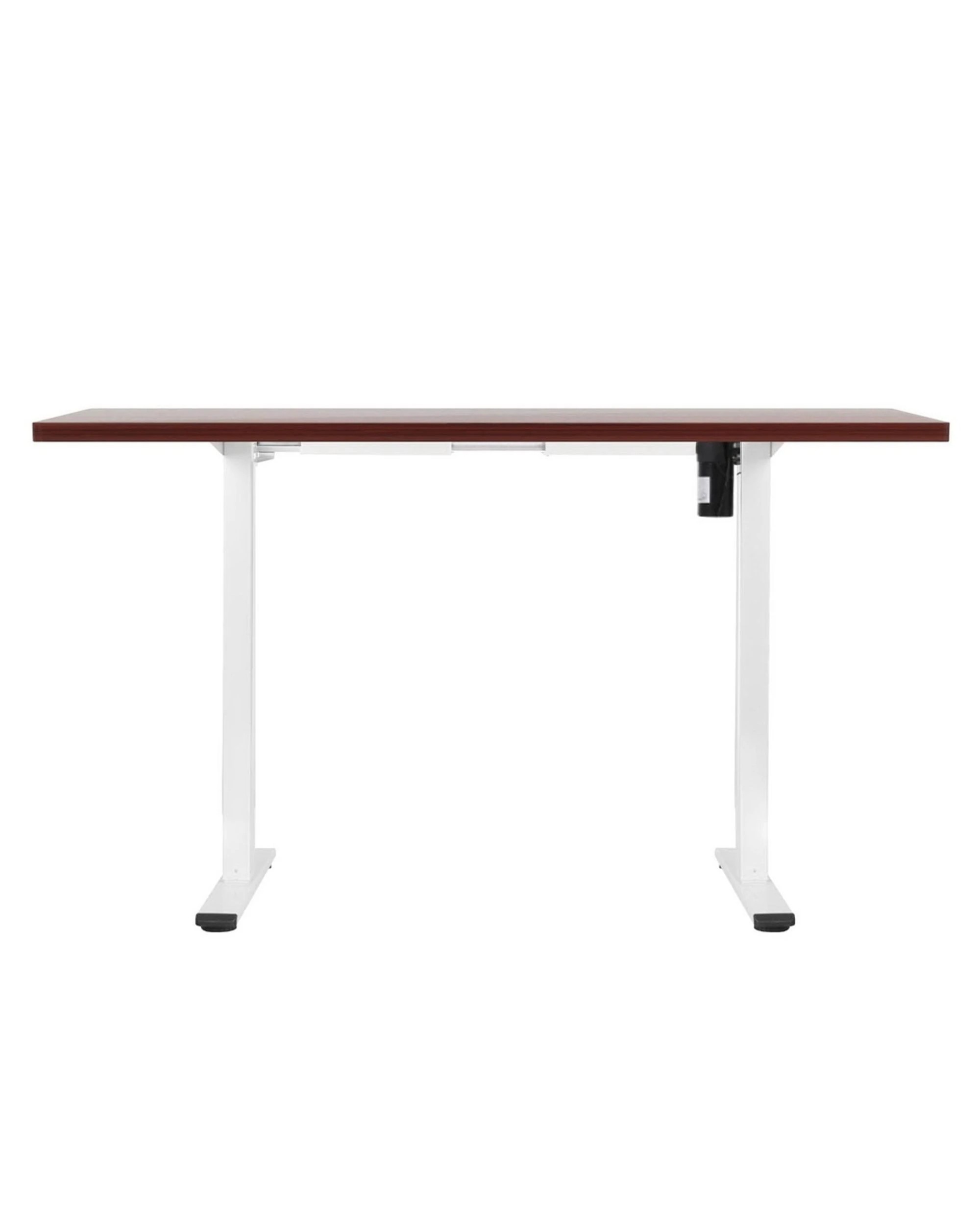 3 Artiss Standing Desk Motorised Sit Stand Desks Walnut 140CM - Brown, 3 of 4