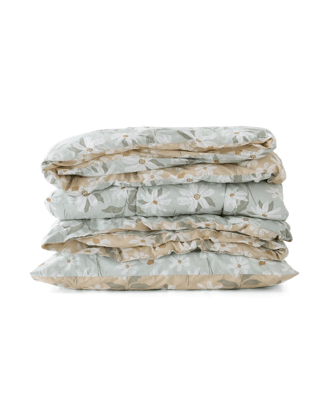 7 Talia Cotton Rich Reversible Comforter Set - Queen Bed, 7 of 7