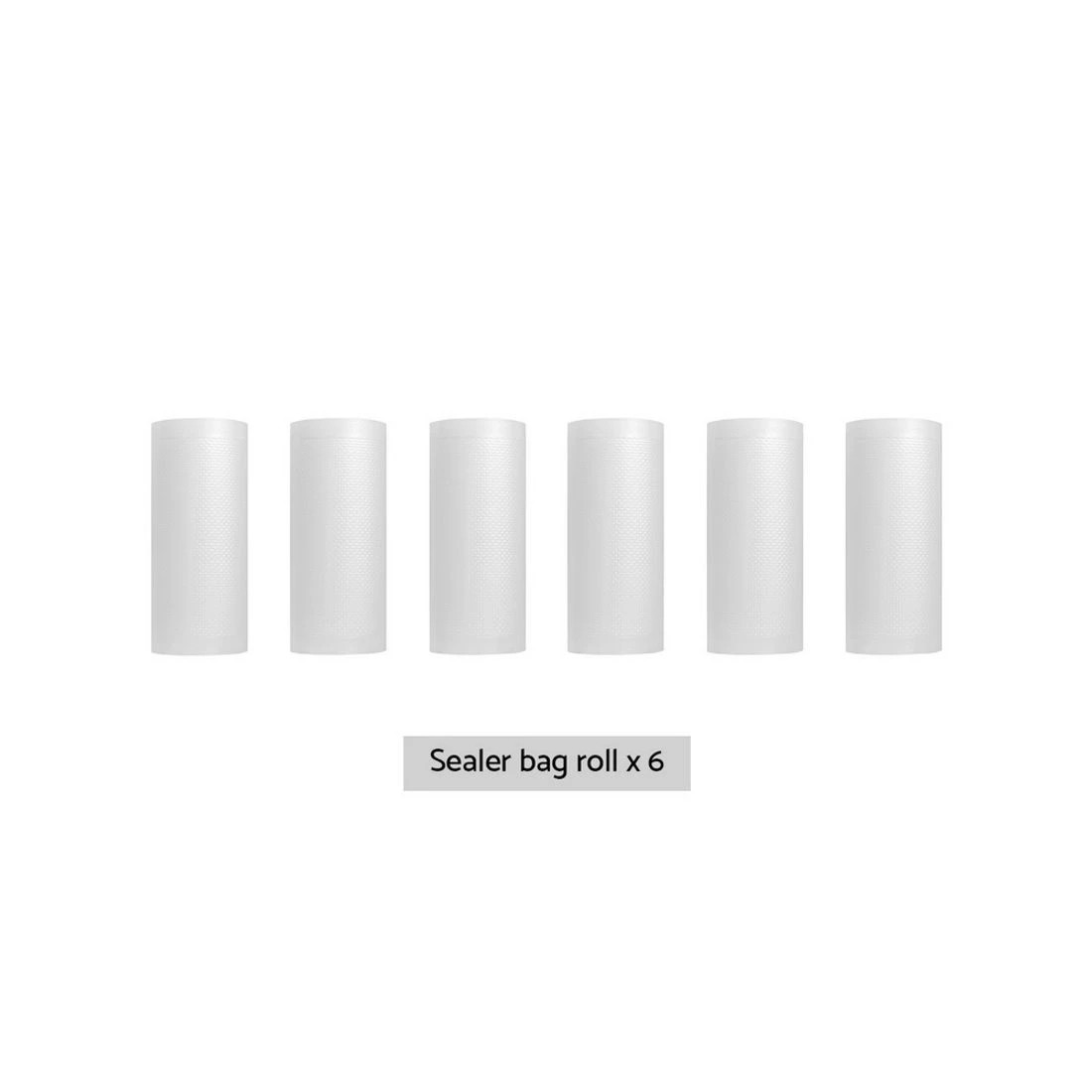 1 6 Rolls Food Vacuum Sealer Bags Storage Saver Heat Sealing Bag Pack - Clear, 1 of 1