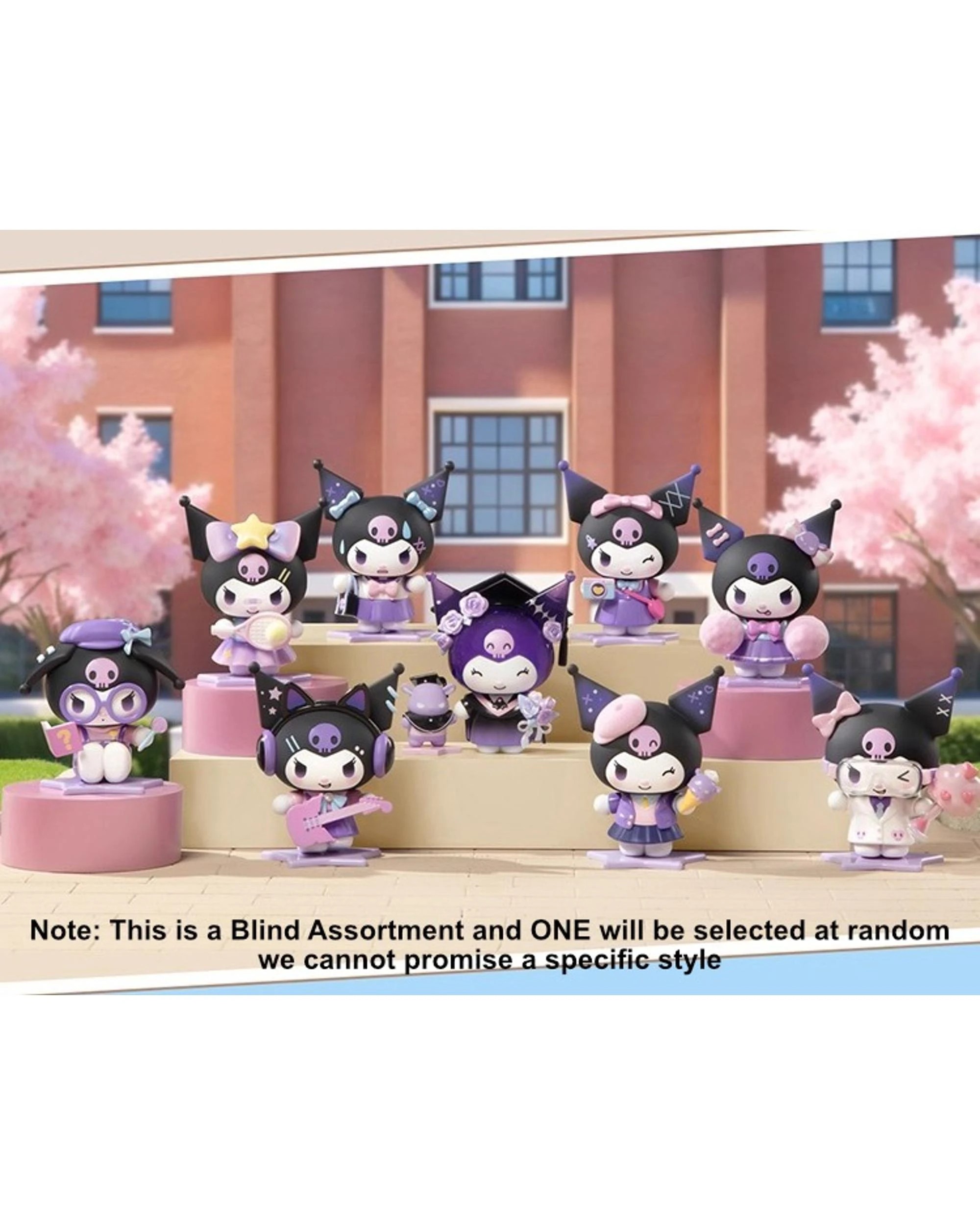 3 Top Toy Sanrio Kuromi School Diary Series Figure Blind Box, 3 of 10