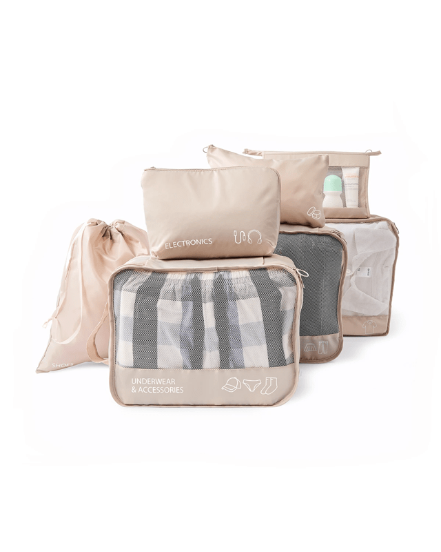 7 Piece Packing Cube - B