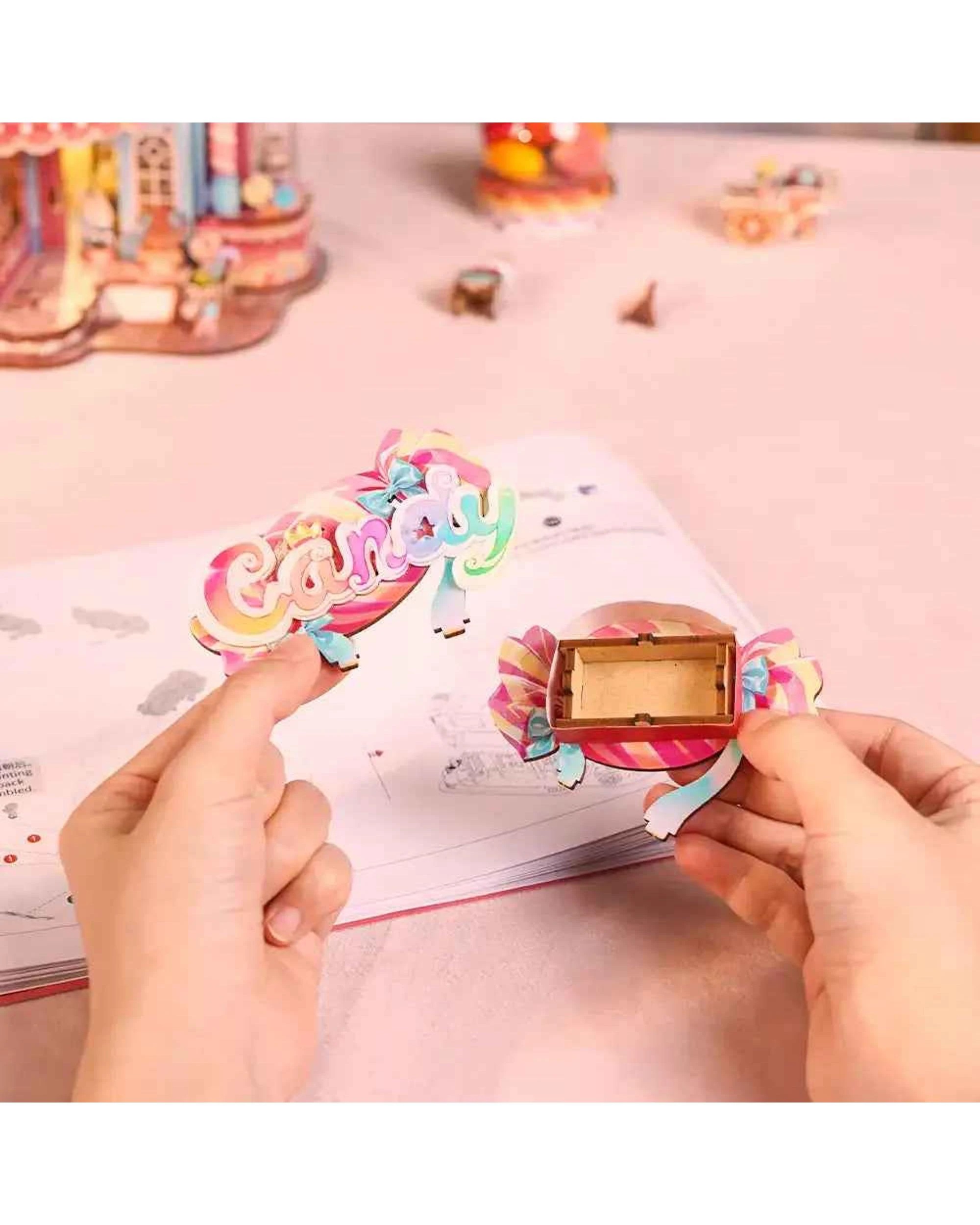 4 Tonecheer Candy Workshop Transmission Model 3D Puzzle Model Kit, 4 of 4