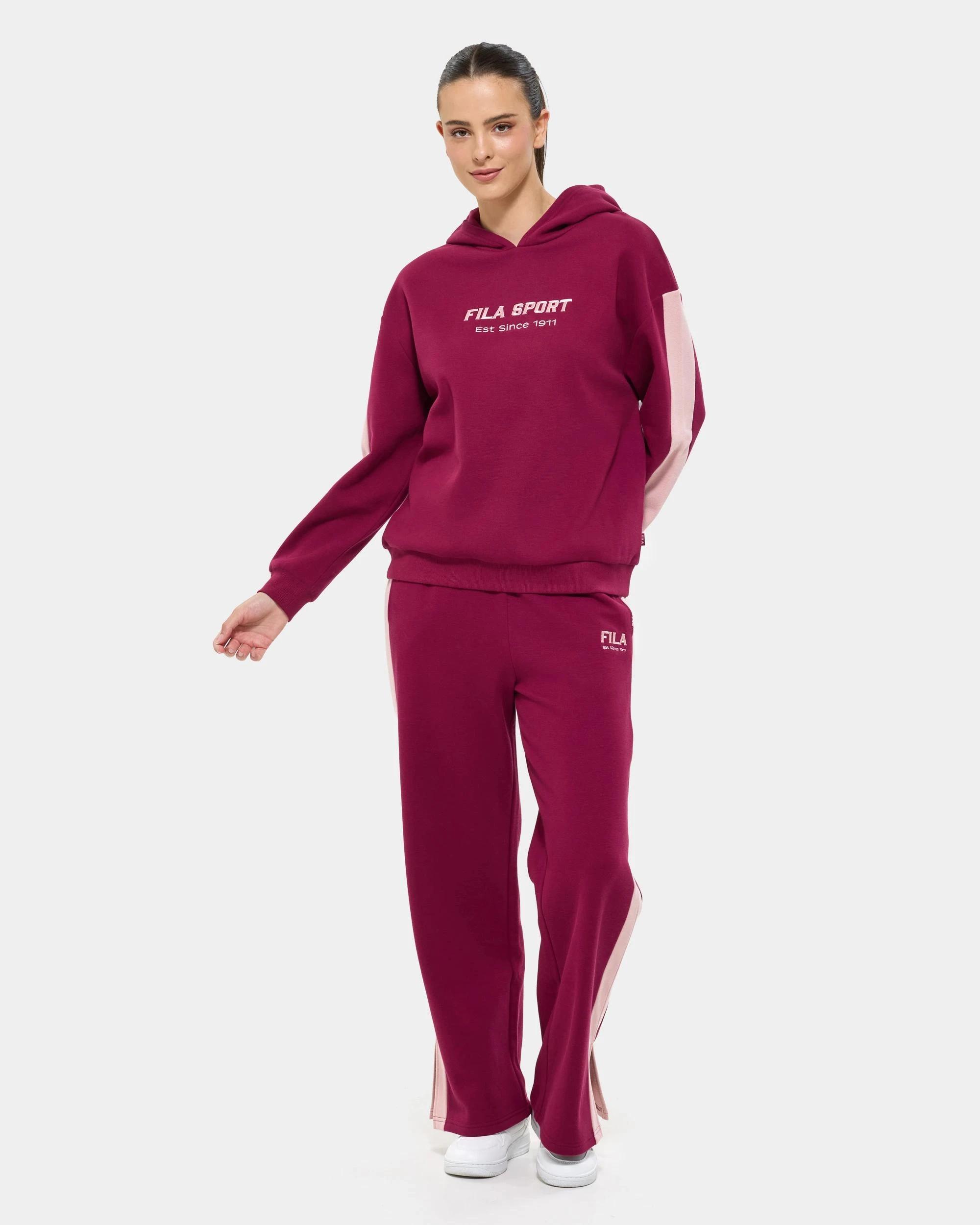2 Fila Dara Hoodie WINE, 2 of 6