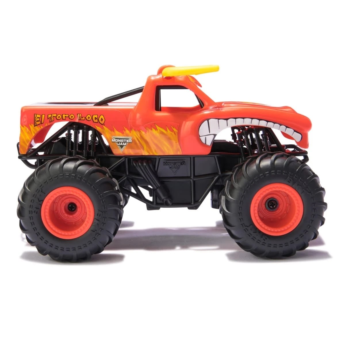 7 2 Pack Monster Jam RC 1:24 Grave Digger vs  El Toro Loco Racing Rivals, 7 of 9