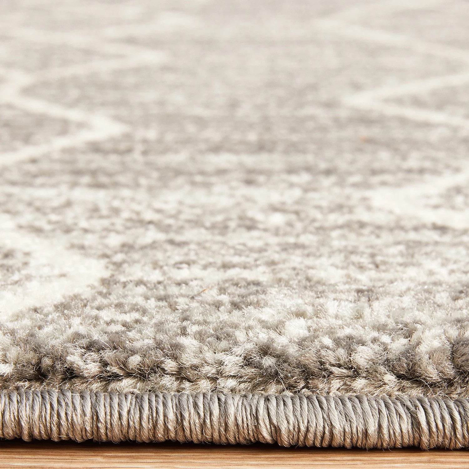 7 Common Ground Rugs Encore 257 330x240cm - Extra Large Pet Friendly Floor Rug - Silver, 7 of 7