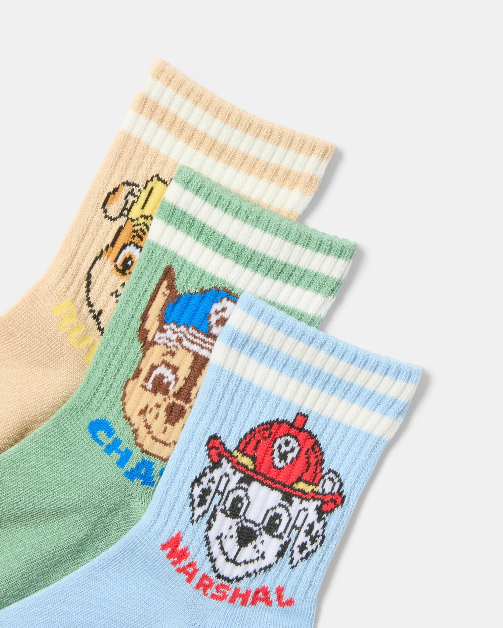 2 3 Pack PAW Patrol License Crew Socks Paw Patrol, 2 of 3
