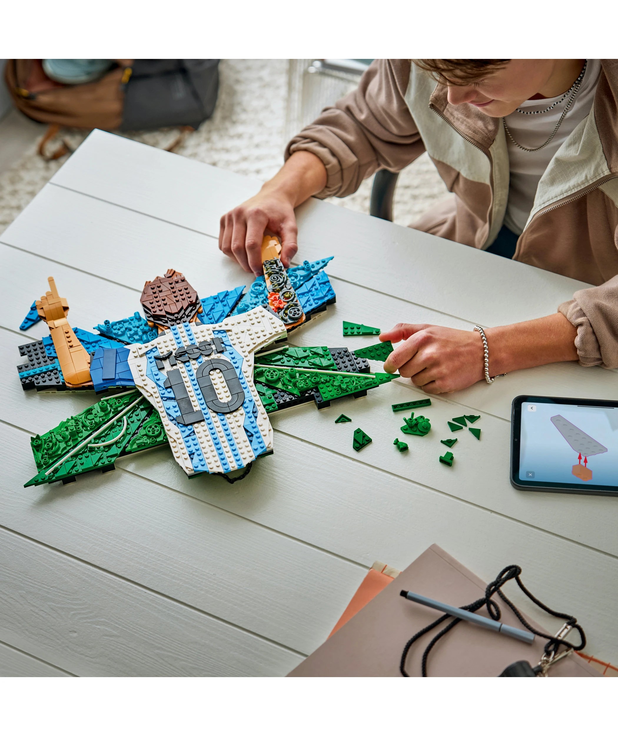 8 LEGO Editions Football Lionel Messi Celebration 43018, 8 of 10