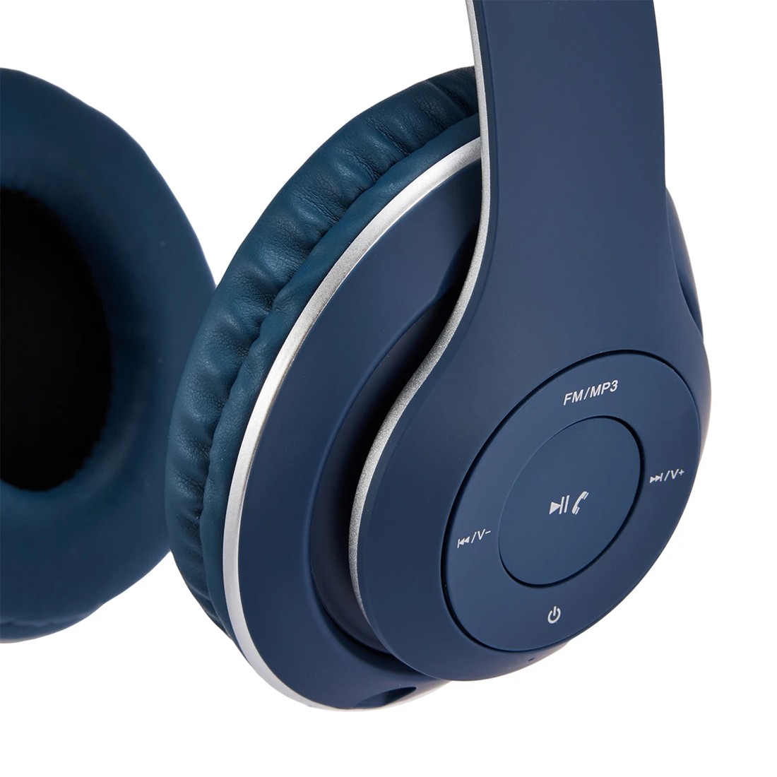 3 Bluetooth Over-Ear Headphones - Navy, 3 of 10