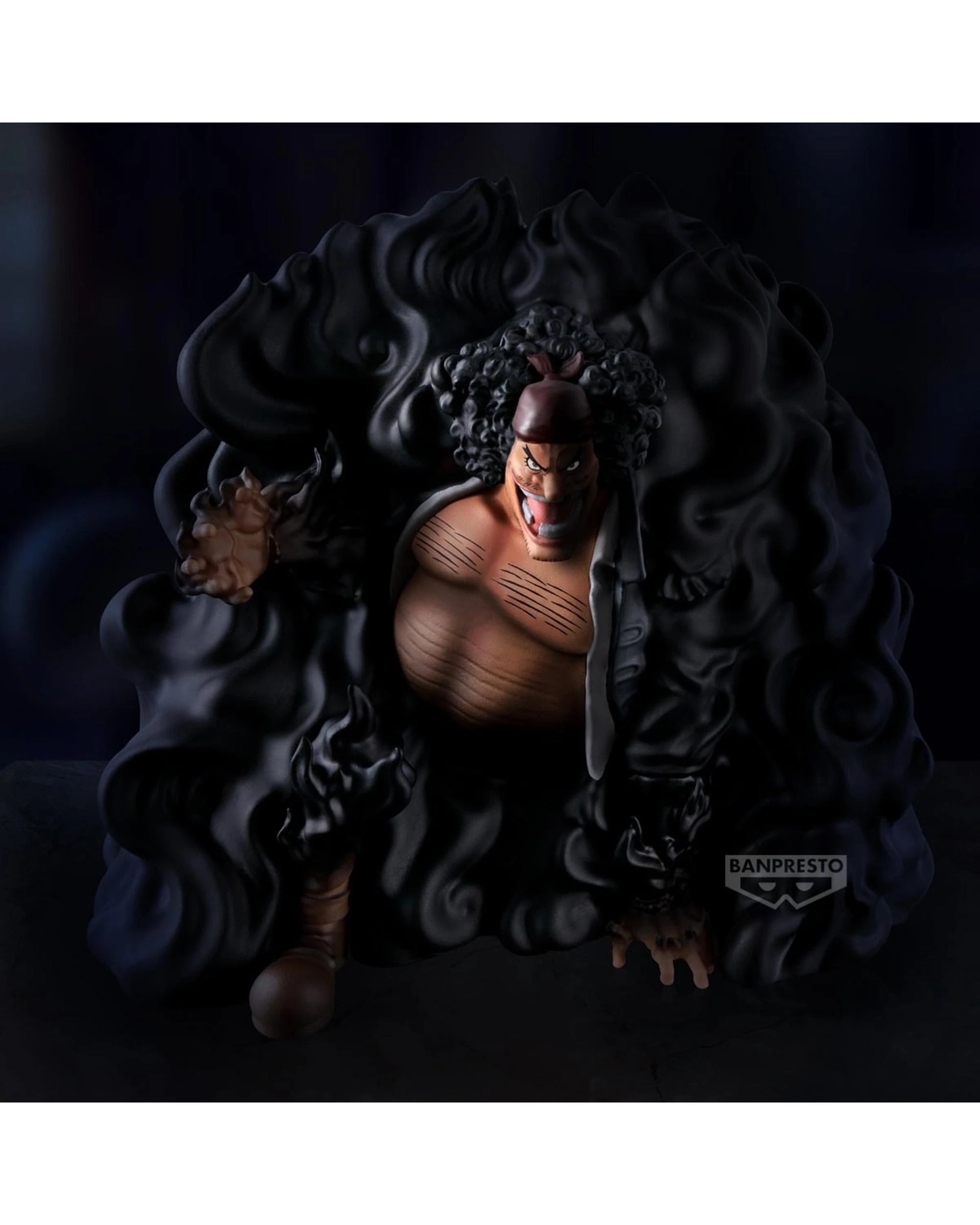 4 Banpresto One Piece FL Black Hole Version Marshall D. Teach Prize Figure, 4 of 4