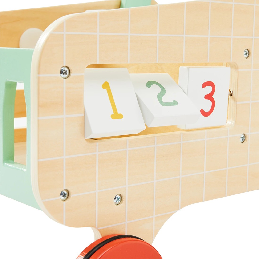 9 4 Piece Wooden Shopping Cart Playset, 9 of 10