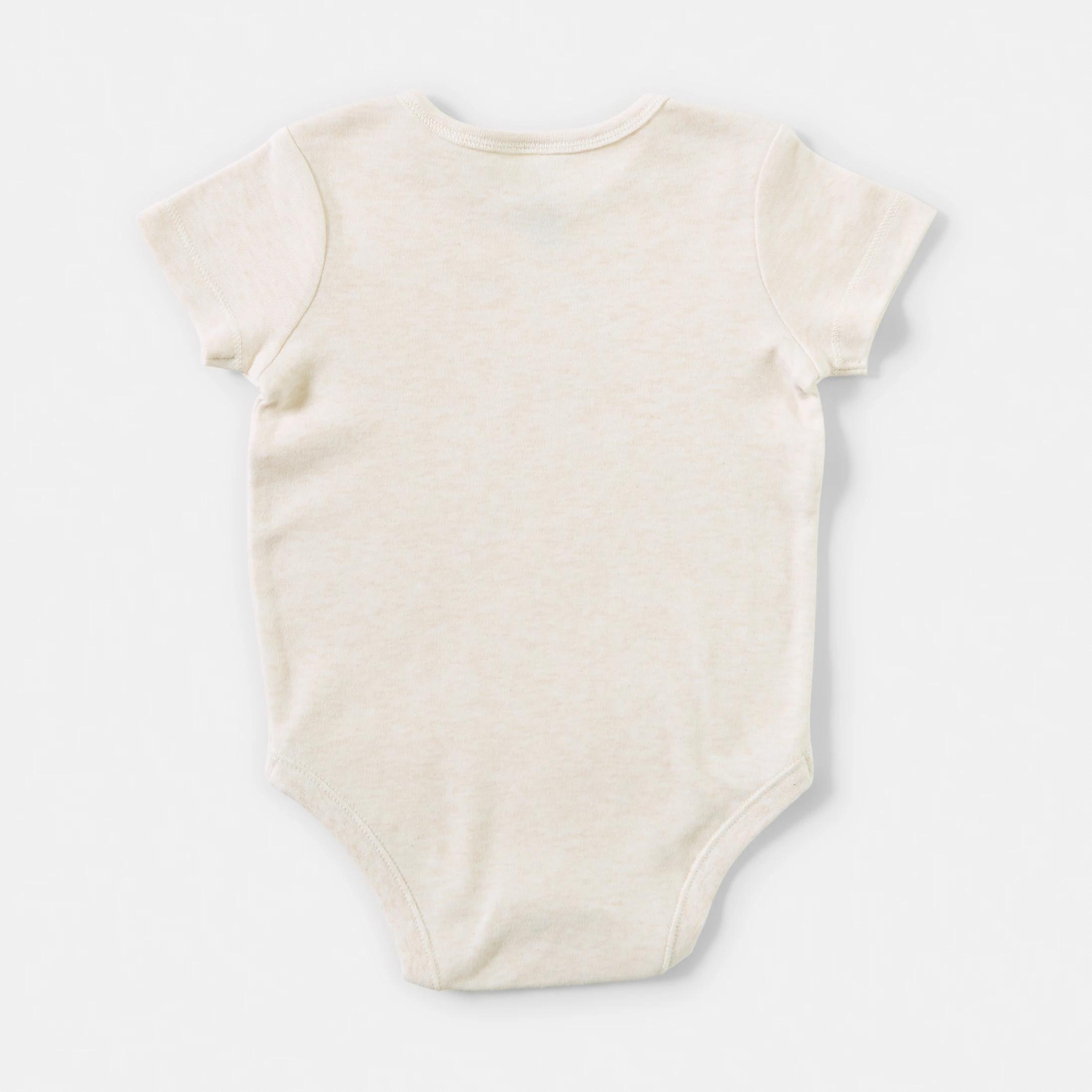 2 Short Sleeve Placement Print Bodysuit I LOVE MY MUMMY, 2 of 3
