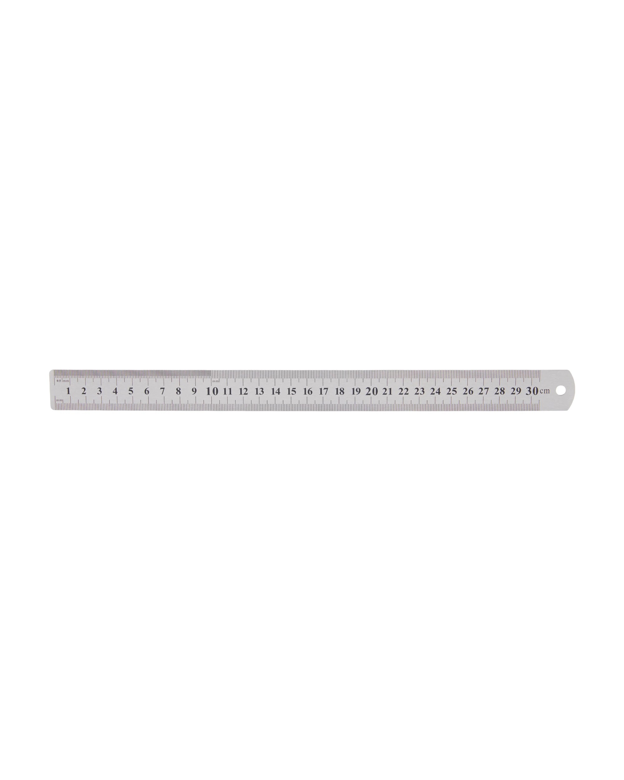 1 30cm Metal Ruler, 1 of 7