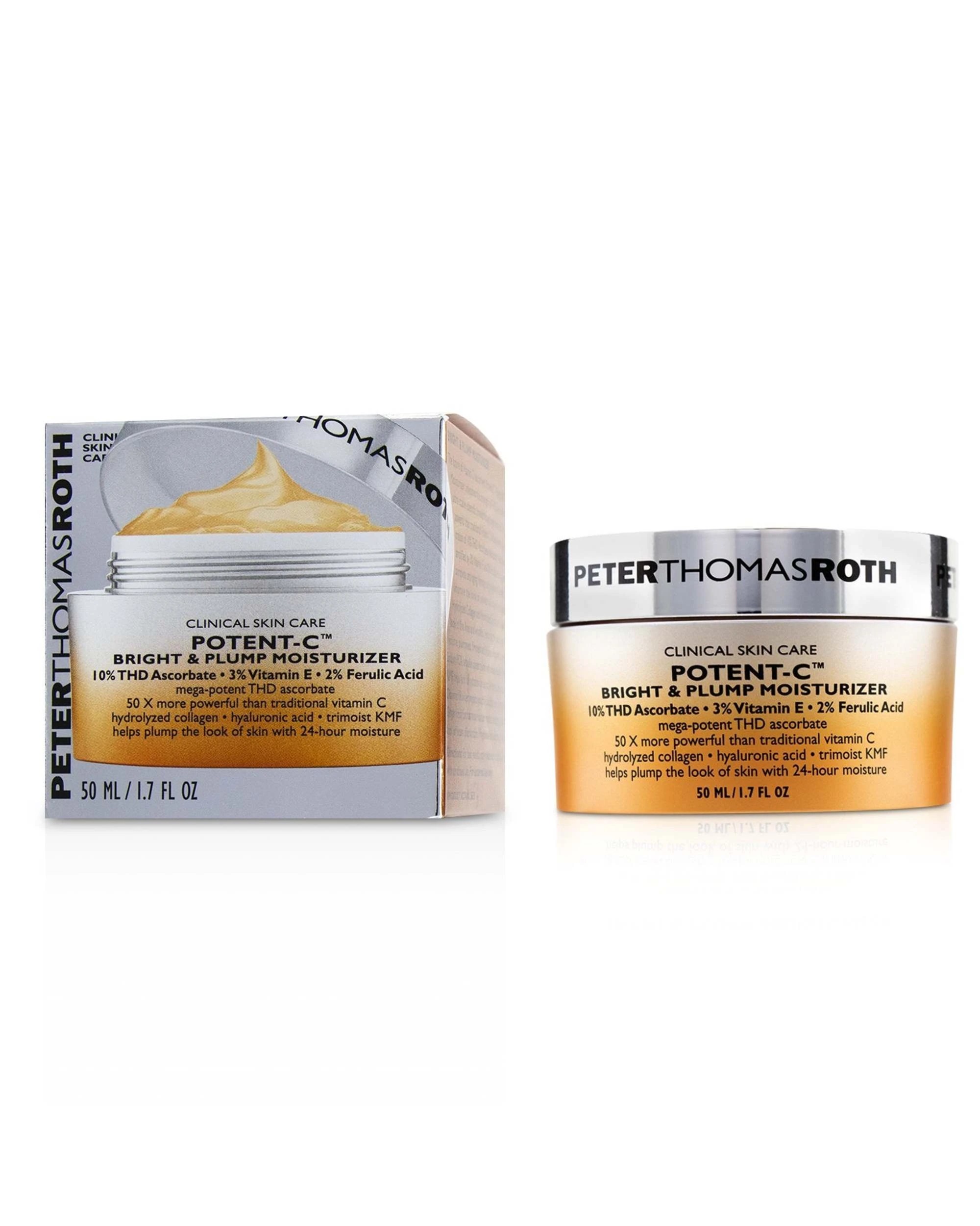 2 Peter Thomas Roth Potent-C Bright & Plump Moisturizer  50ml/1.7oz, 2 of 3