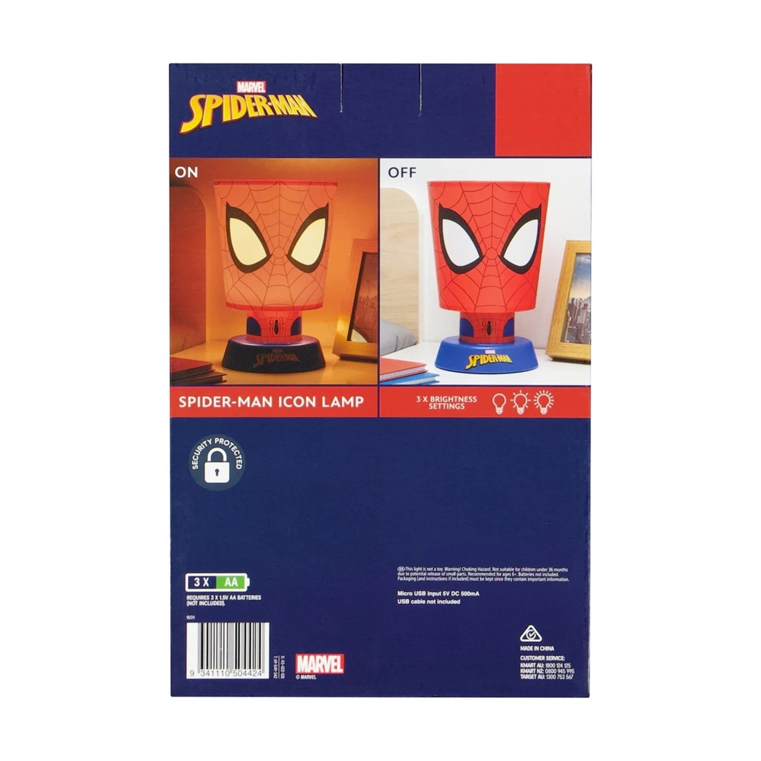 9 Marvel Spider-Man Icon Lamp, 9 of 9