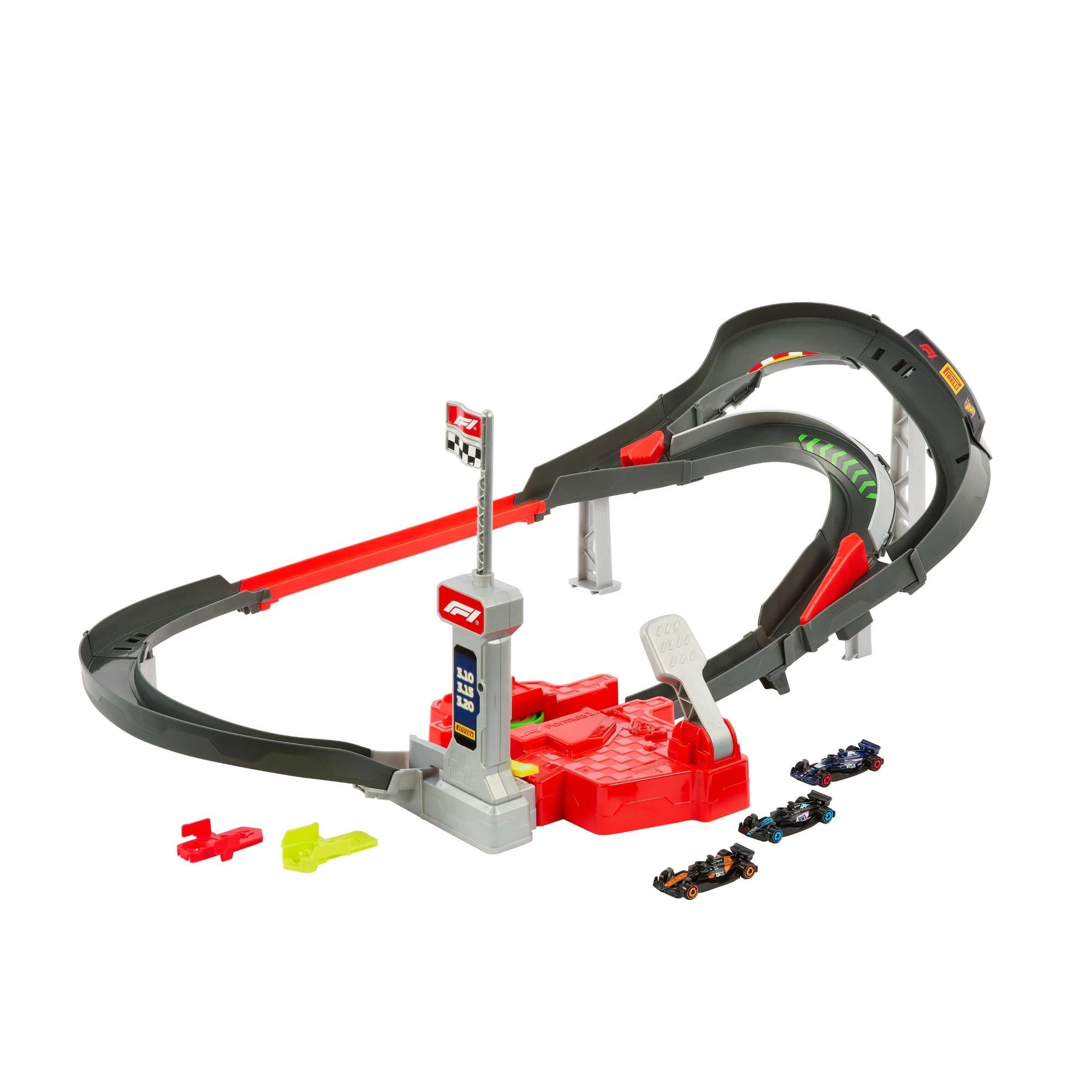 2 Hot Wheels Racing Formula 1 Sprint Race Circuit Track Set, 2 of 6