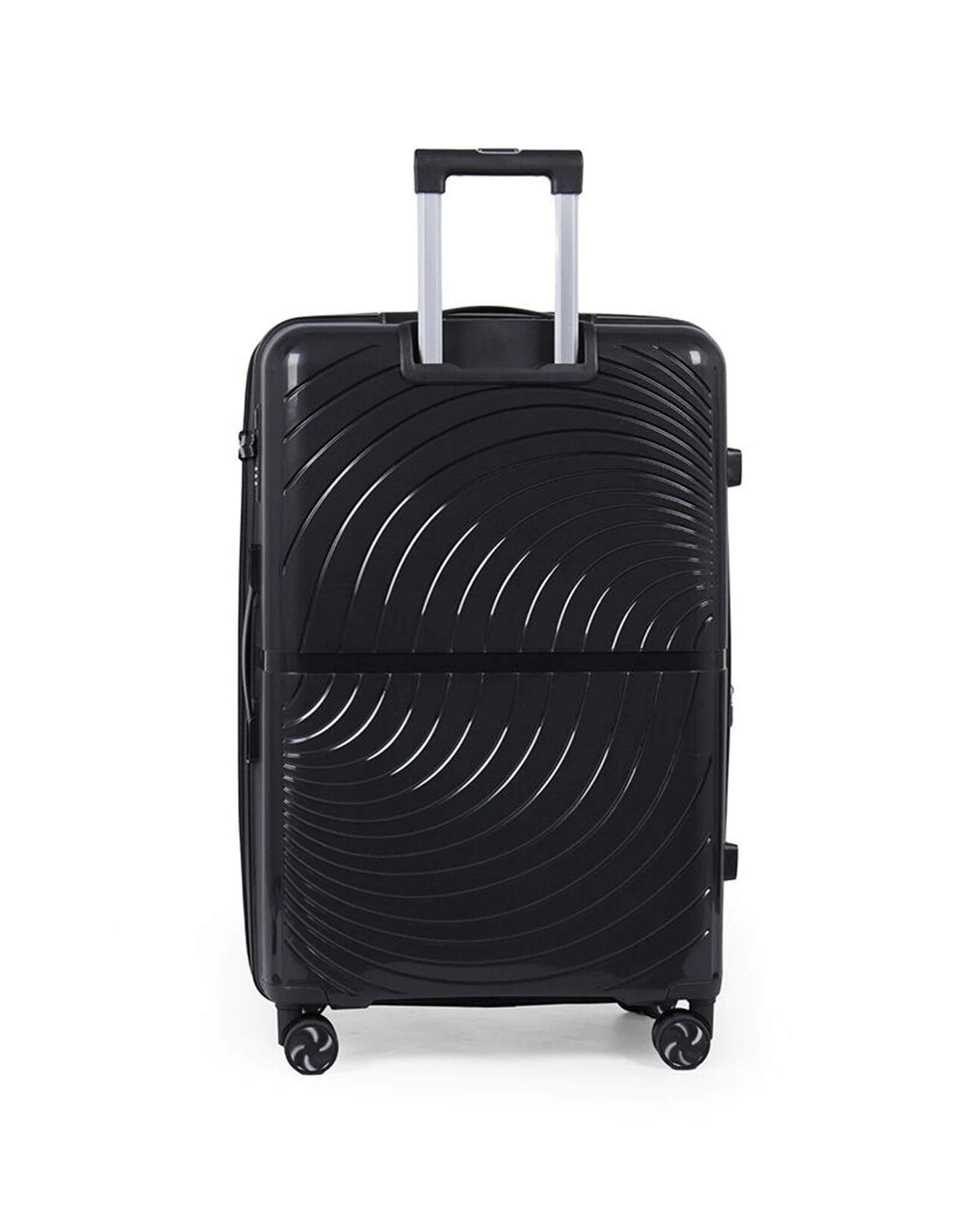 4 Paklite Solar Large Travel Luggage Suitcase Lightweight 75x50cm - Black, 4 of 9
