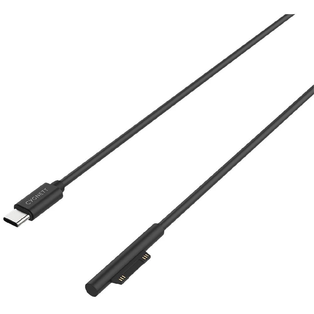 1 Cygnett Essentials USB-C to Surface Cable 1m Black, 1 of 4
