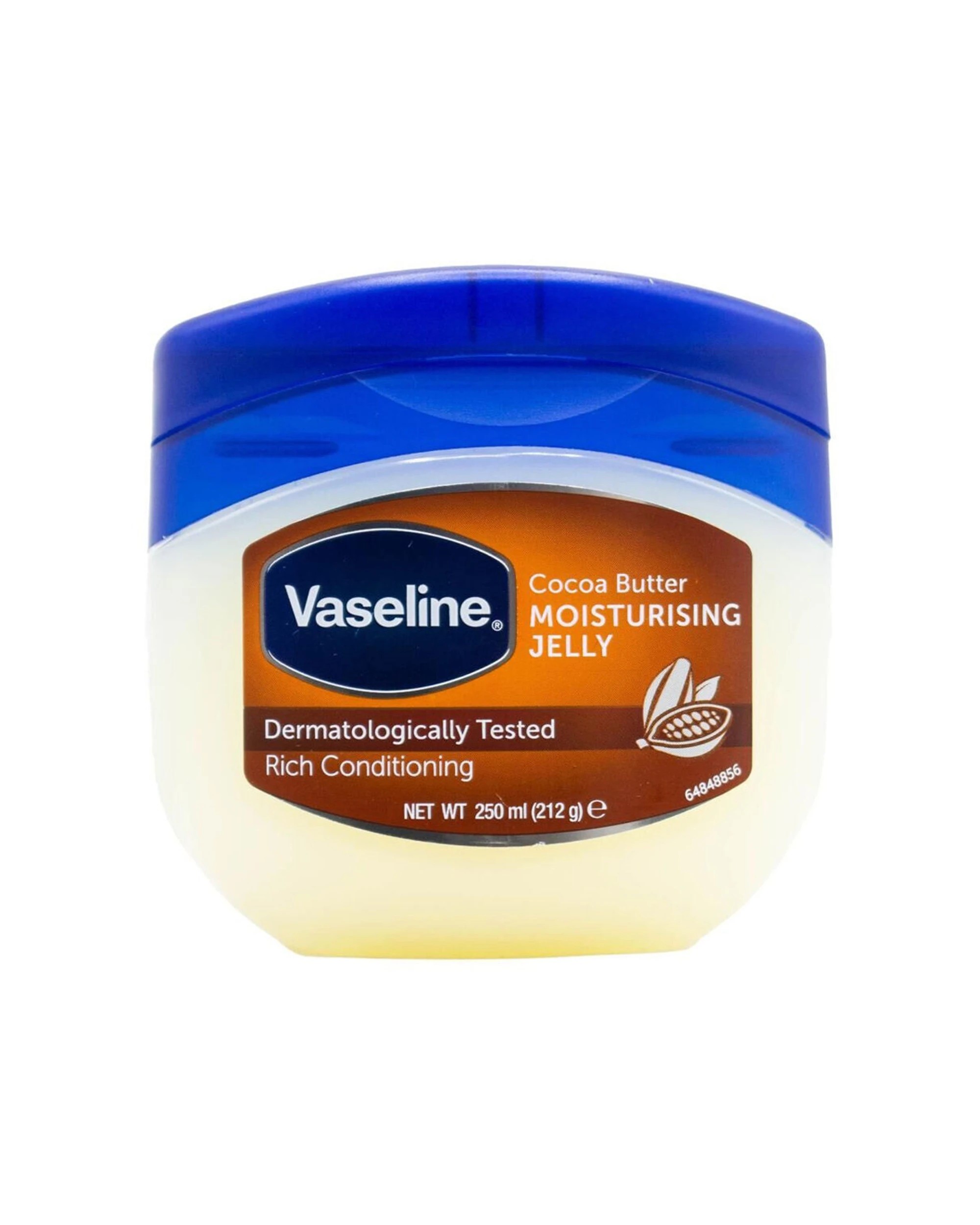 2 Vaseline Moisturising Jelly Rich Conditioning Care Cocoa Butter 6PK 250ml - Brown, 2 of 3