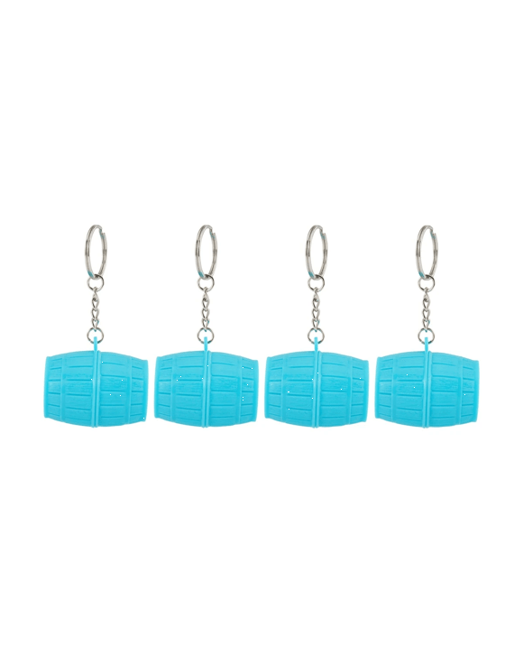 4 Piece Monkey in a Barrel Keychains