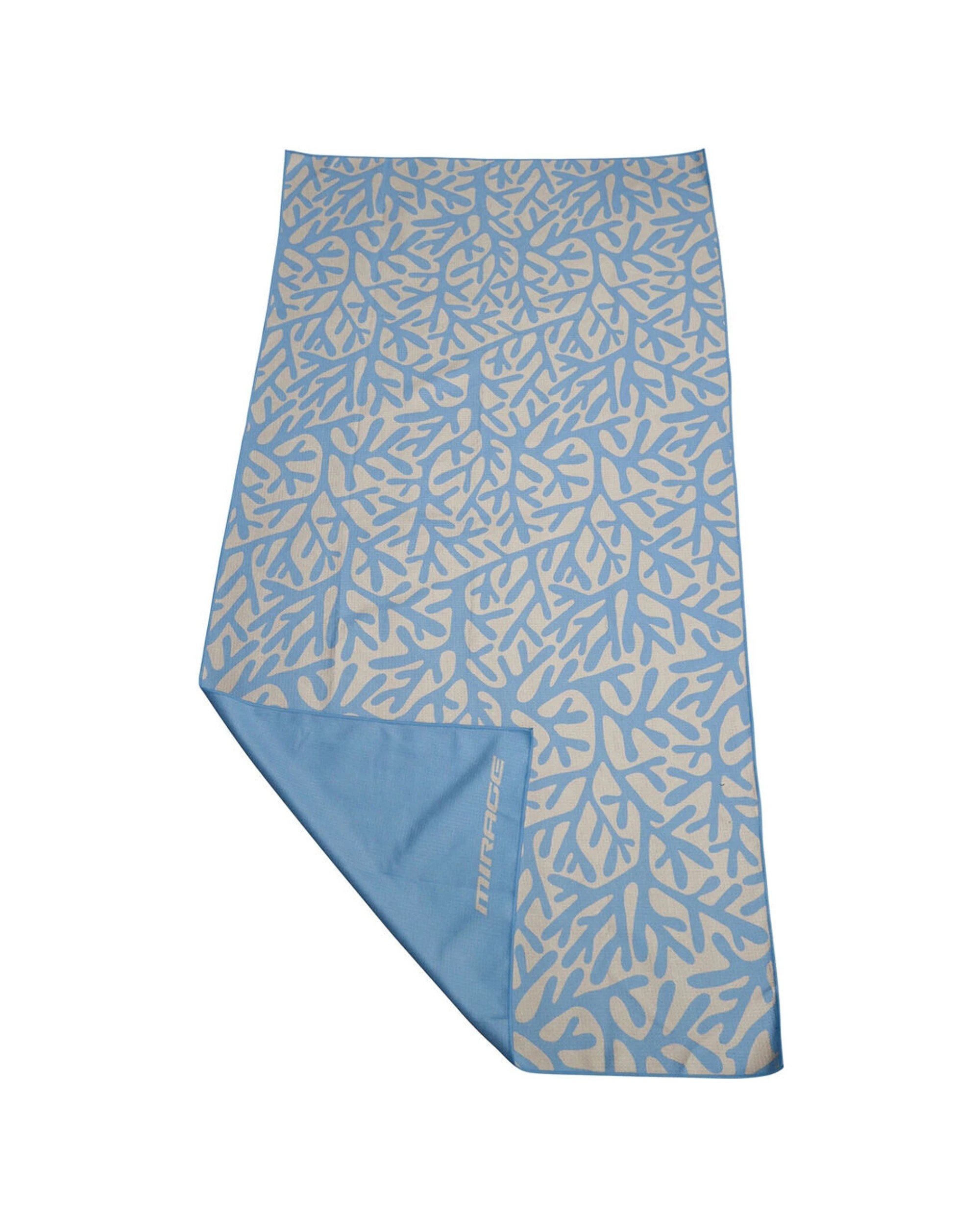 1 Mirage Eco Sand Microfibre Beach Towel 420gsm - Blue, 1 of 1