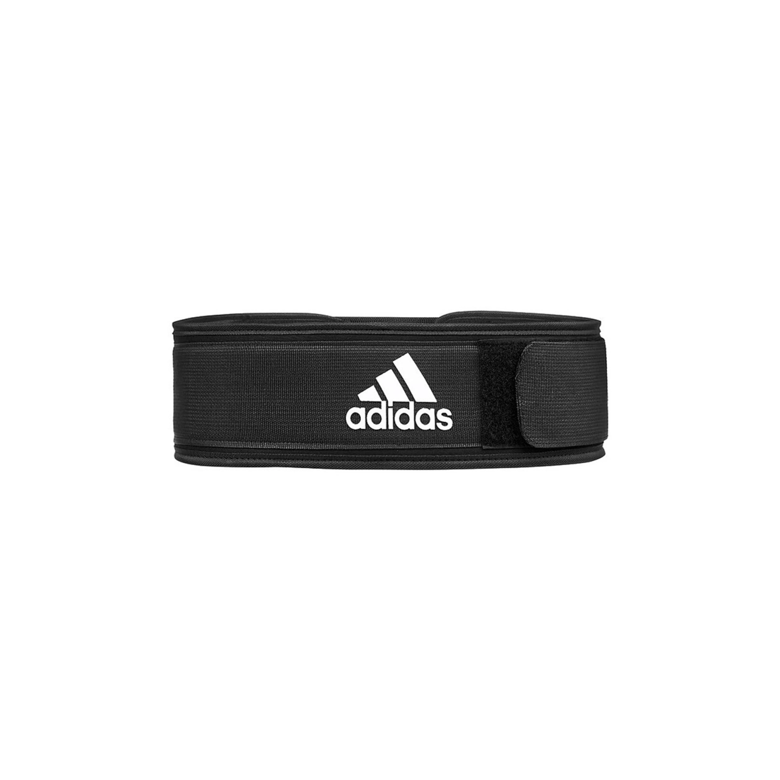 1 Adidas Essential Weightlifting Belt - L Dense Foam Core Touch Fastener - Black, 1 of 7