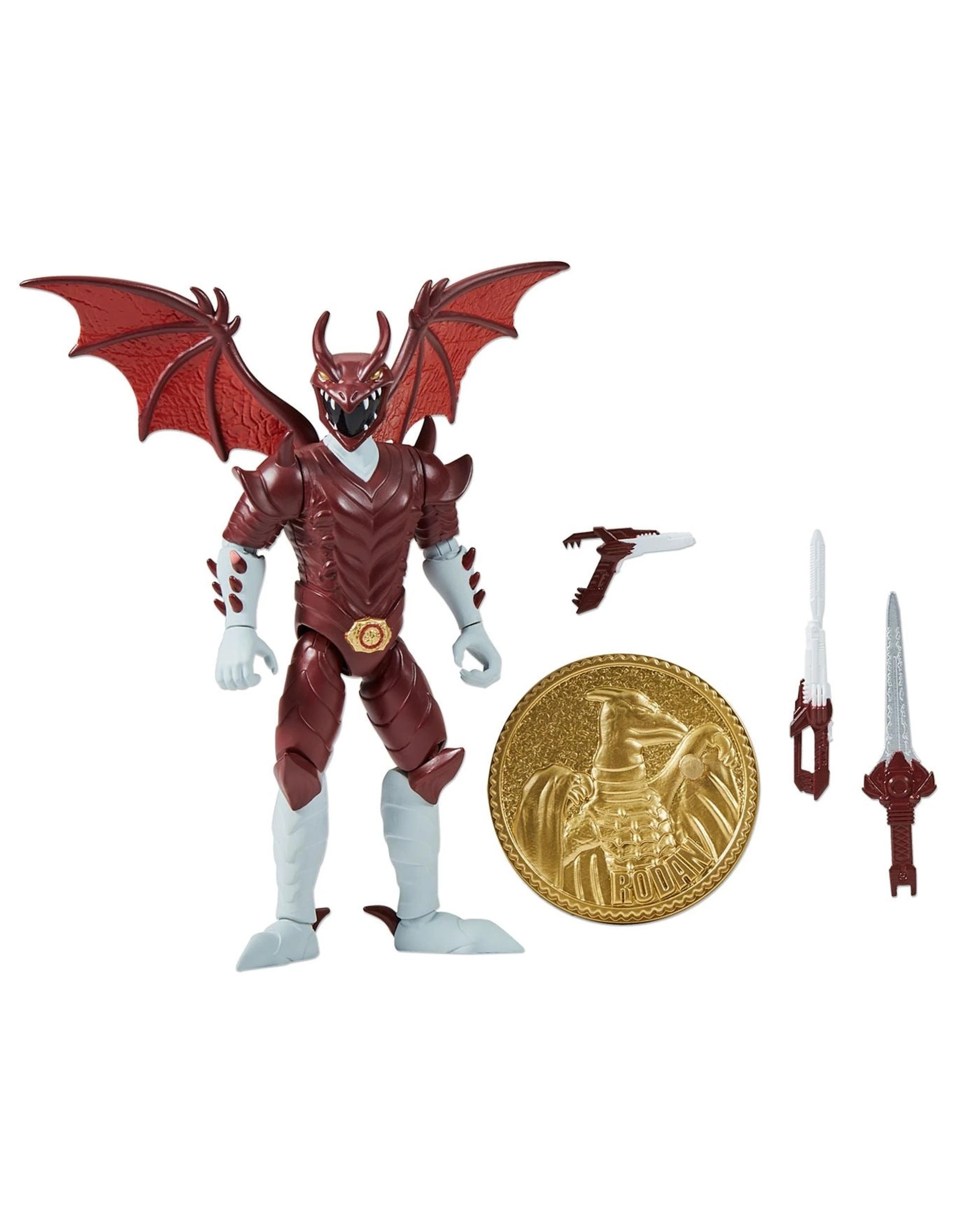 2 Godzilla vs Mighty Morphin Power Rangers II Red Rodan Kaiju Ranger Action Figure, 2 of 4