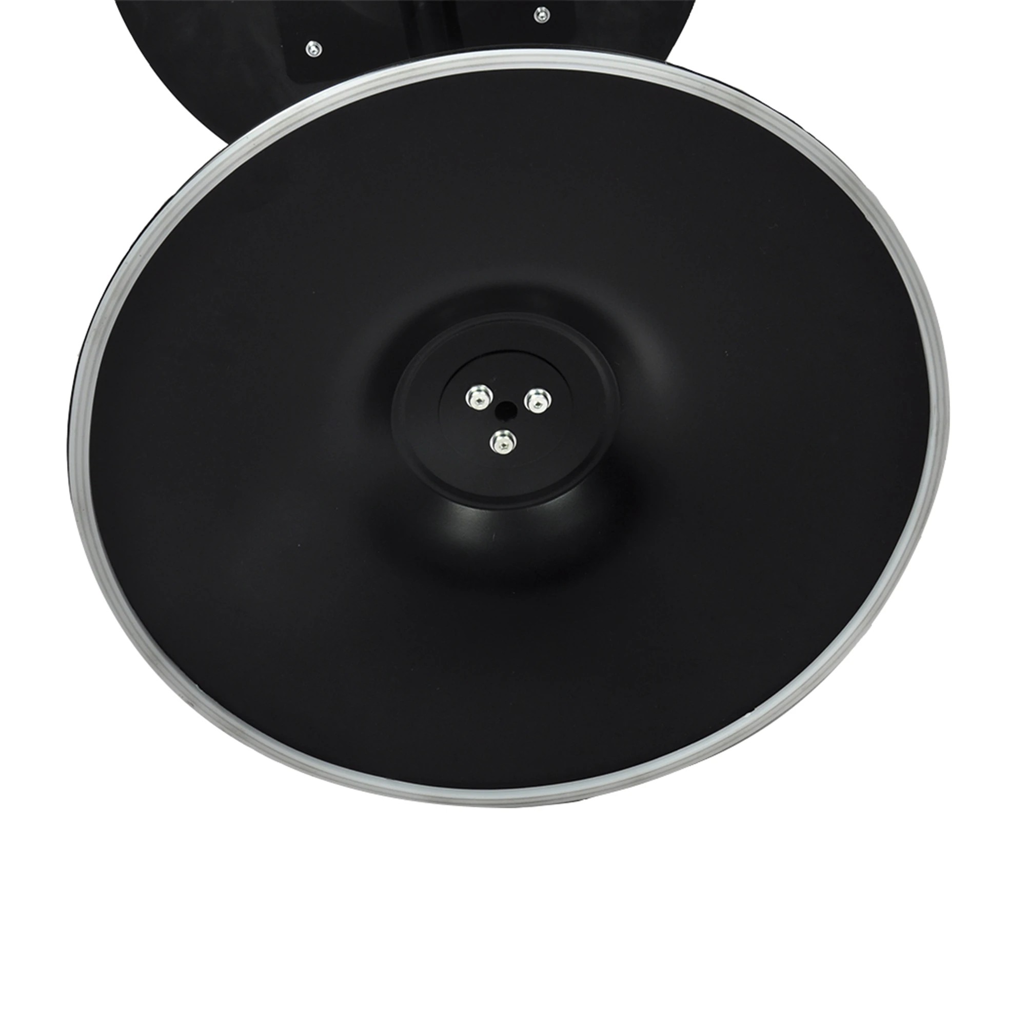 6 Levede 2x Round Marble Bar Tables - Black, 6 of 6