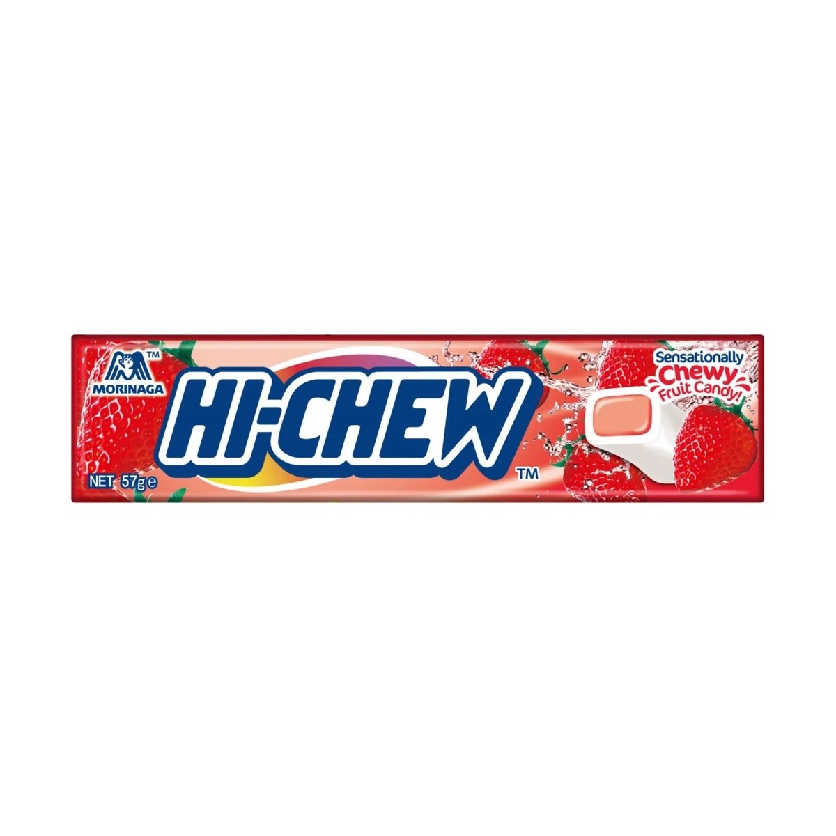 1 Hi-Chew Strawberry Fruit Candy 57g