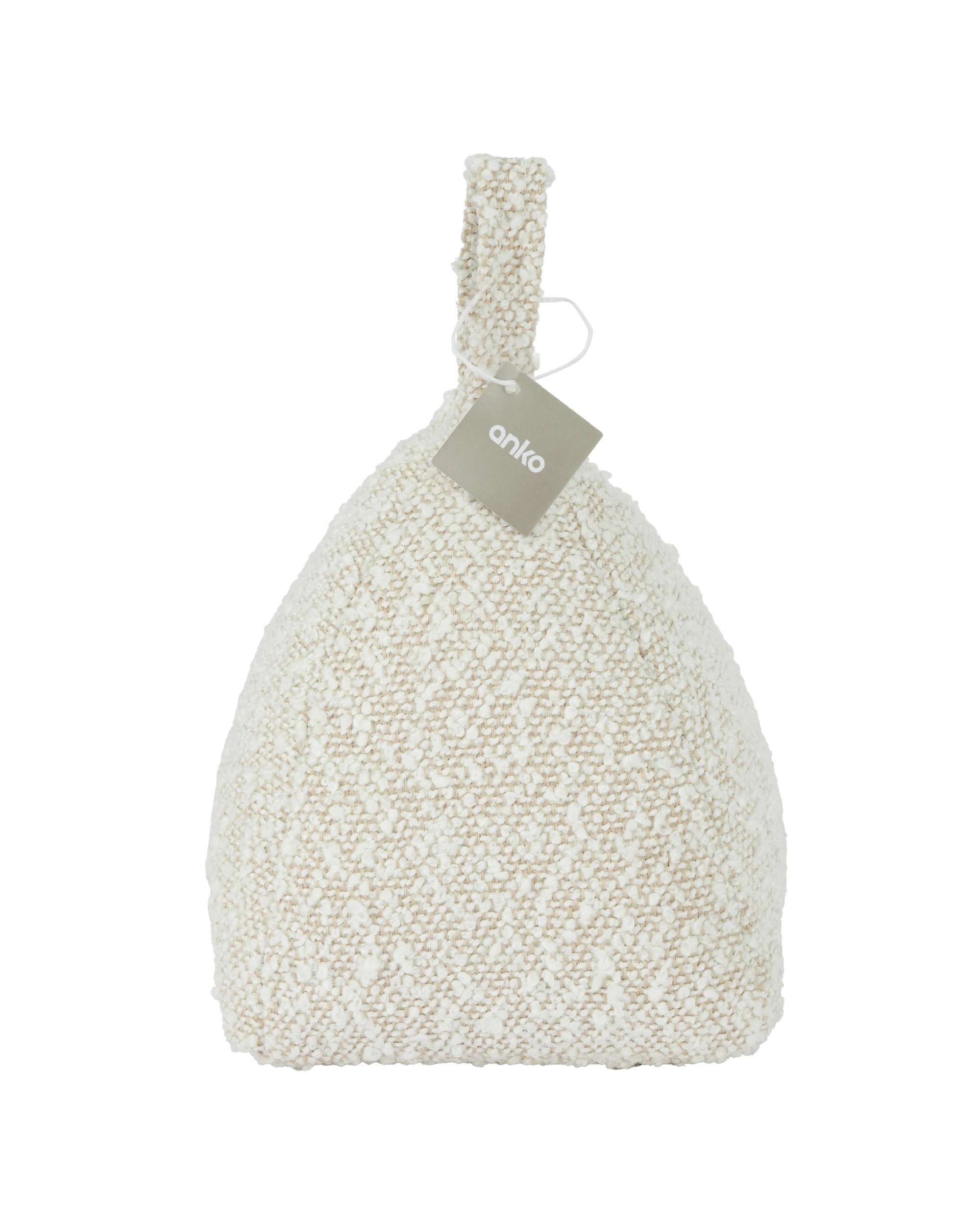 5 Boucle Cream Door Stop, 5 of 5