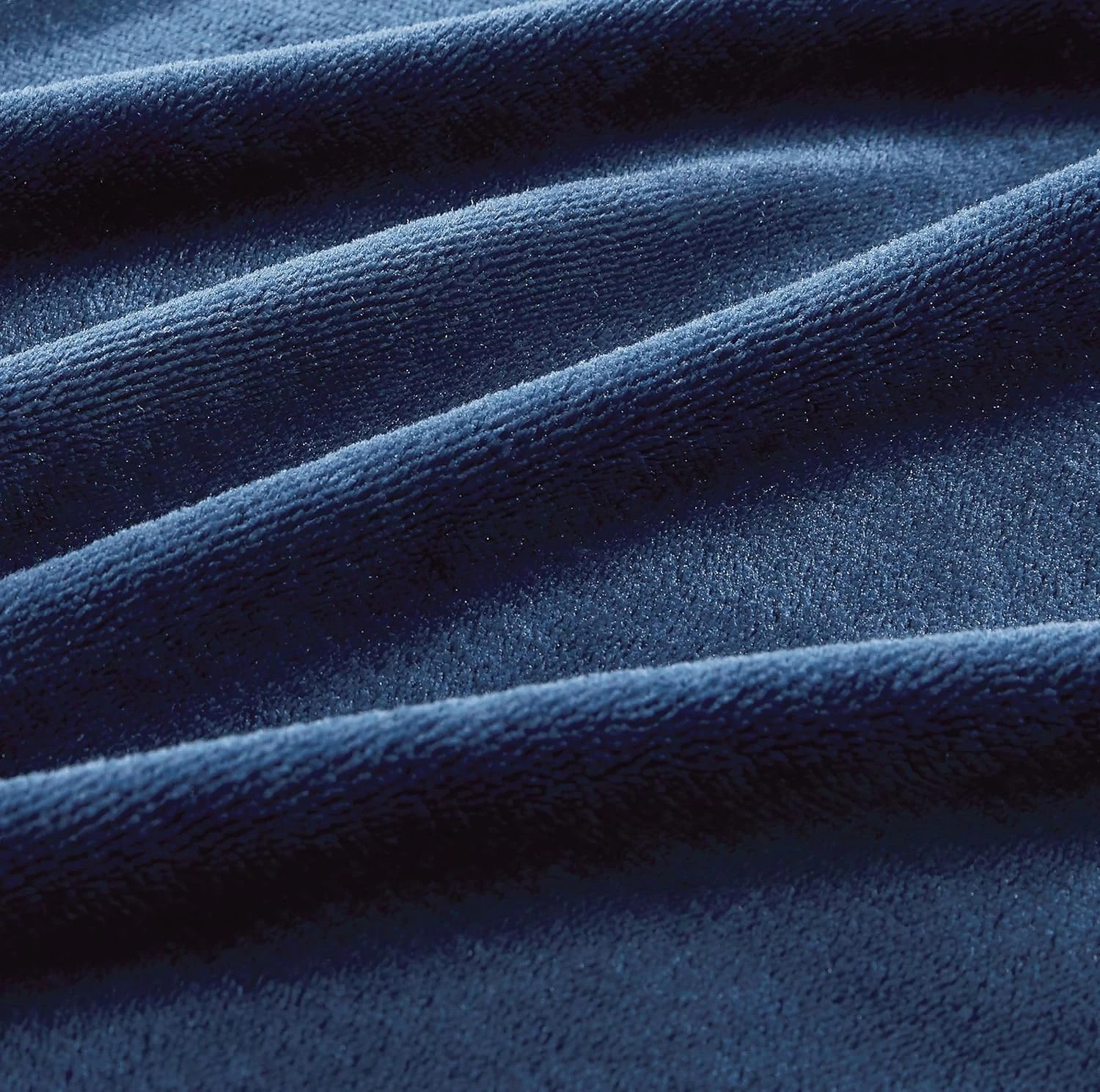 6 Gioia Casa 2-in-1 Teddy Sherpa Quilt Cover Set Warm Reversible - Single Bed - Navy Blue, 6 of 6