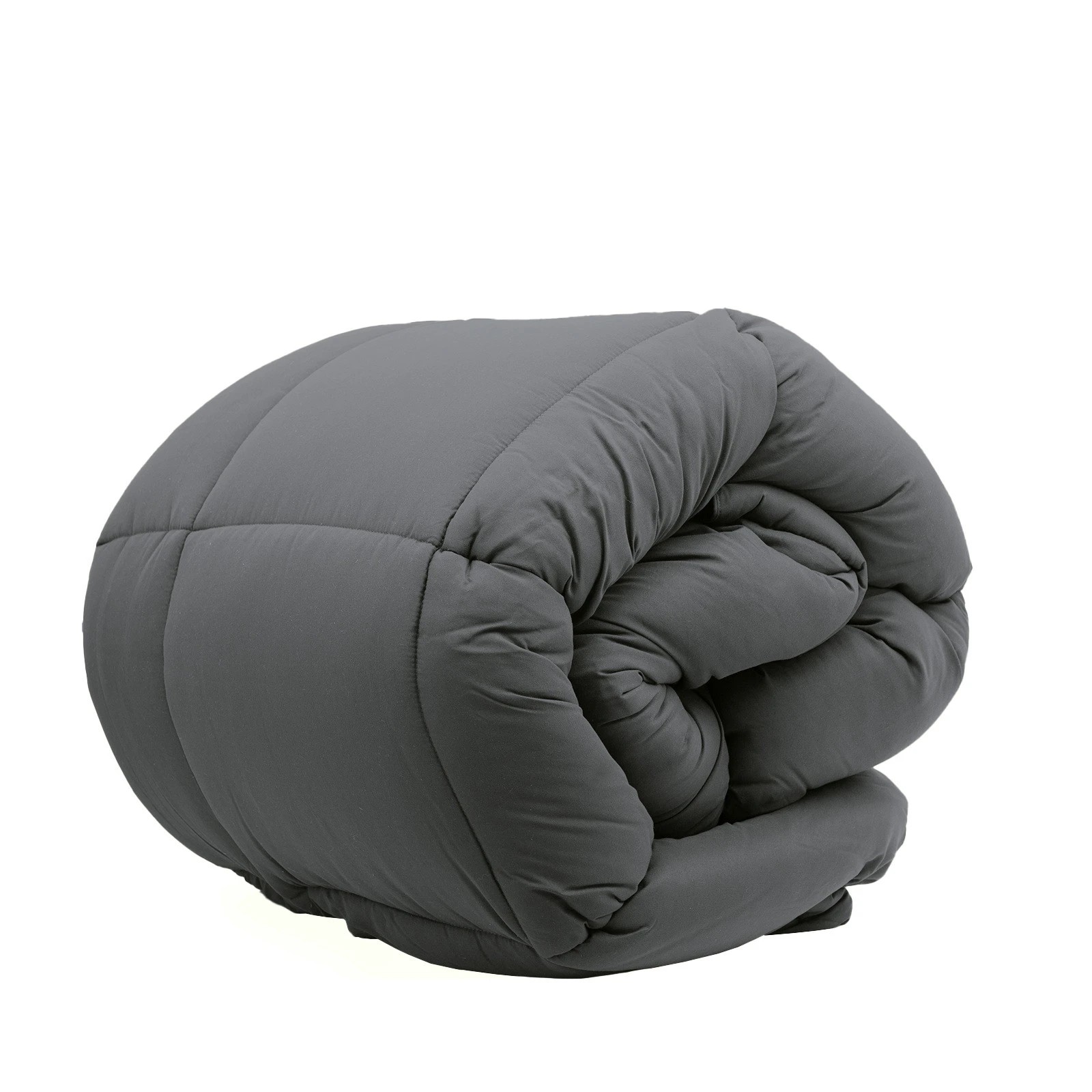 5 Royal Comfort Quilt Ultra Warm 800GSM Bamboo Blend Cover Duvet Breathable - Single Bed - Charcoal, 5 of 10