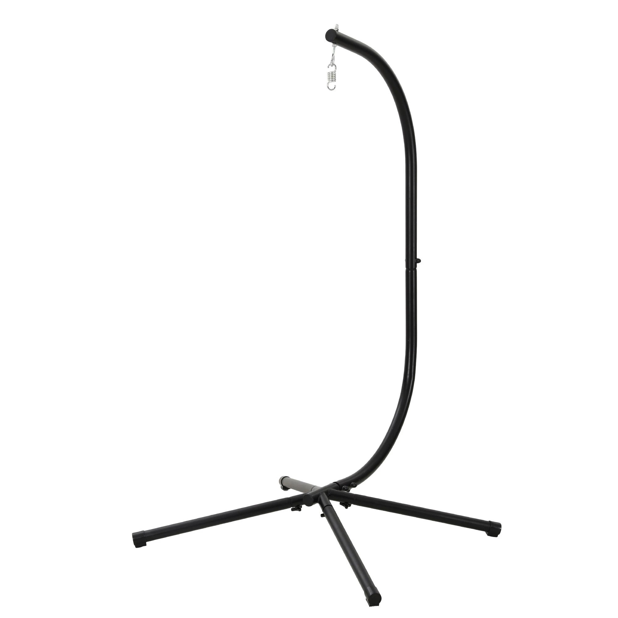 1 Gardeon Hammock Stand 120cmx195cm Metal Frame for Hanging Hammock Chairs Outdoor Furniture 150kg Capacity - Black, 1 of 8