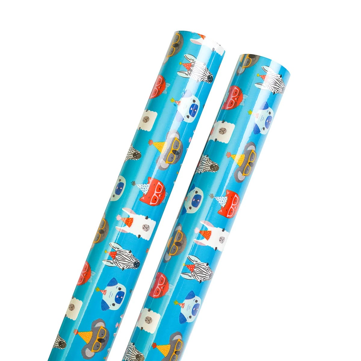 3 Hallmark Gift Wrap Roll - Party Animals, 3 of 3