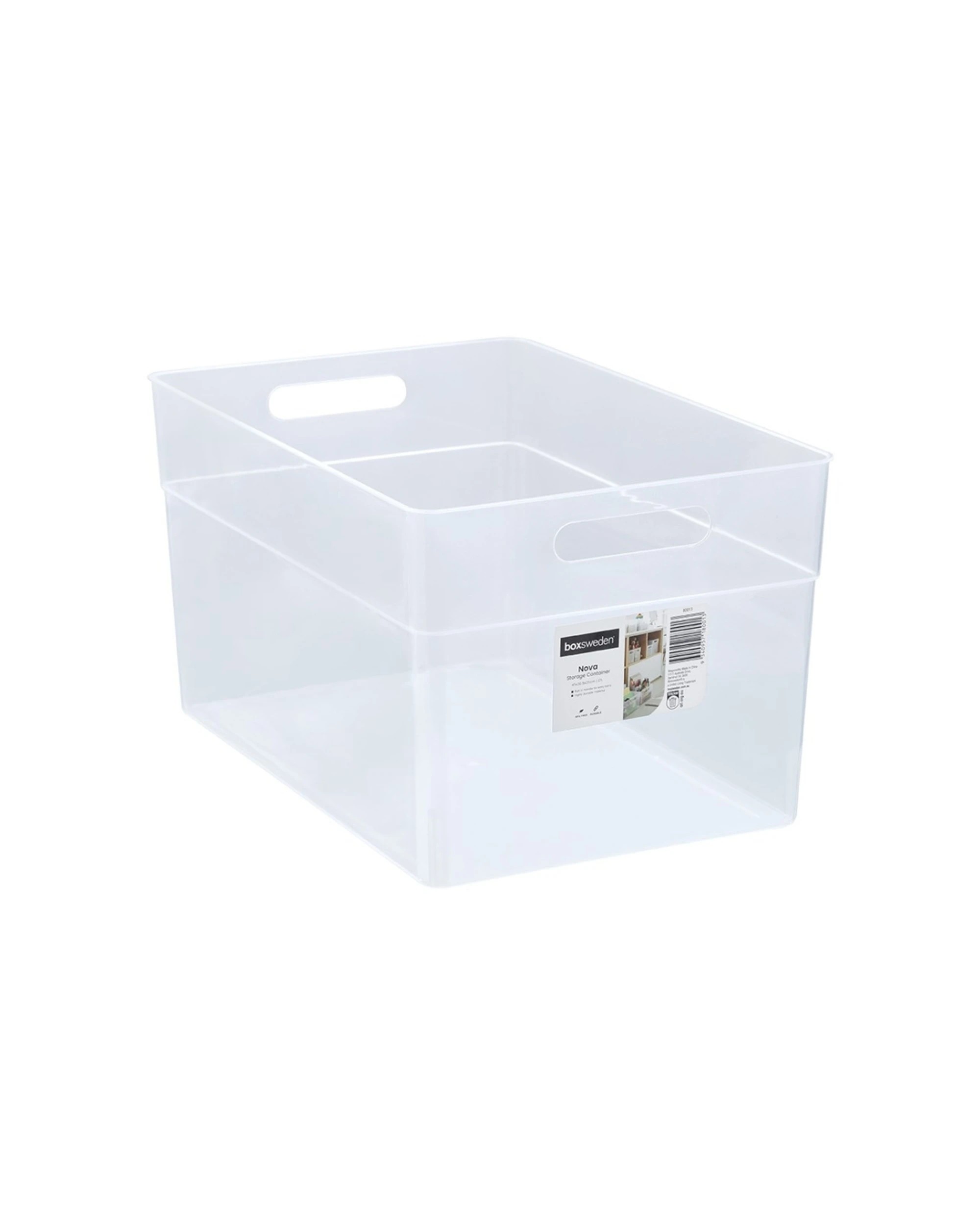 Boxsweden Nova Home Office Plastic Storage Container 27L Compact ...