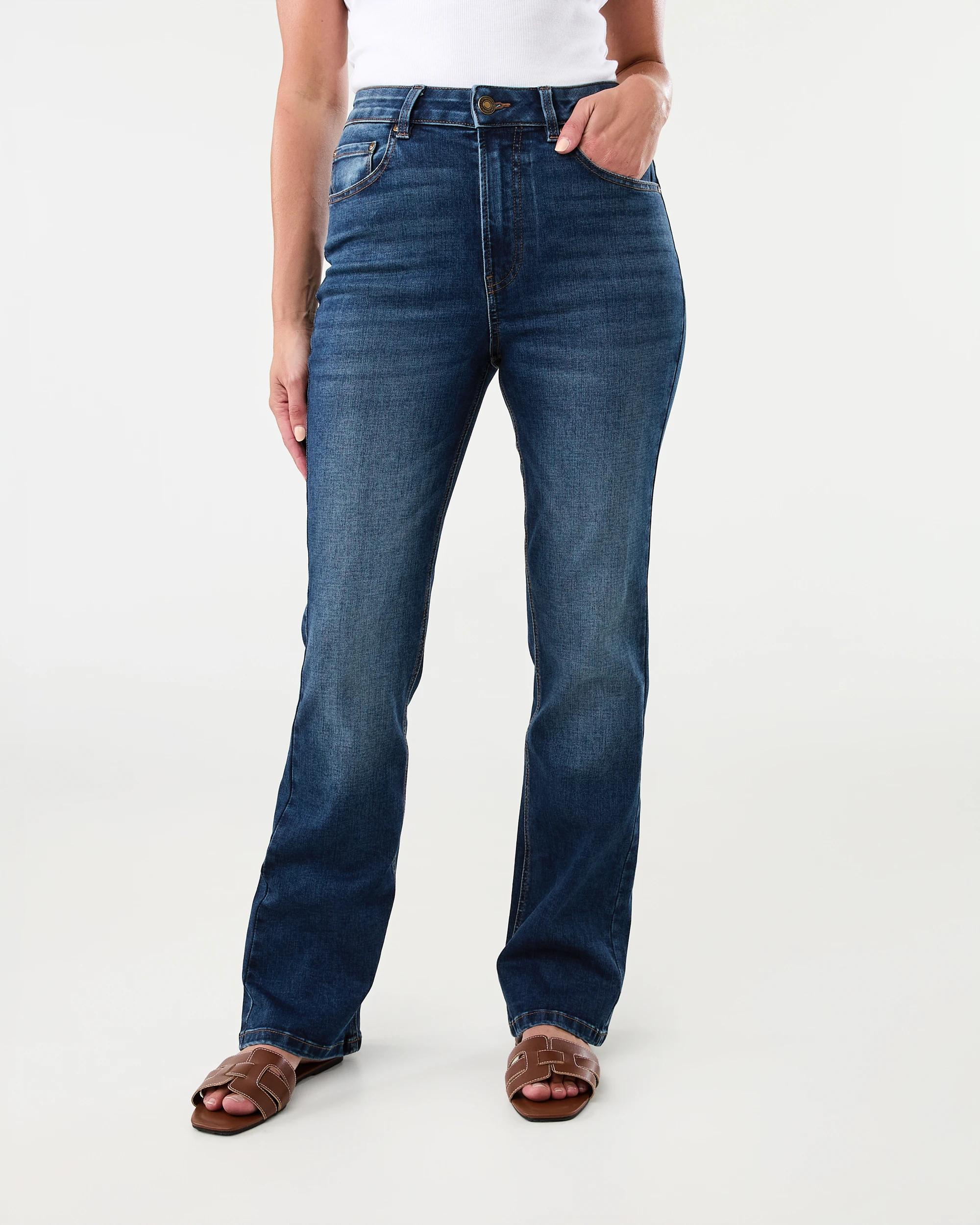 1 Bootcut Jeans Mid Wash, 1 of 8