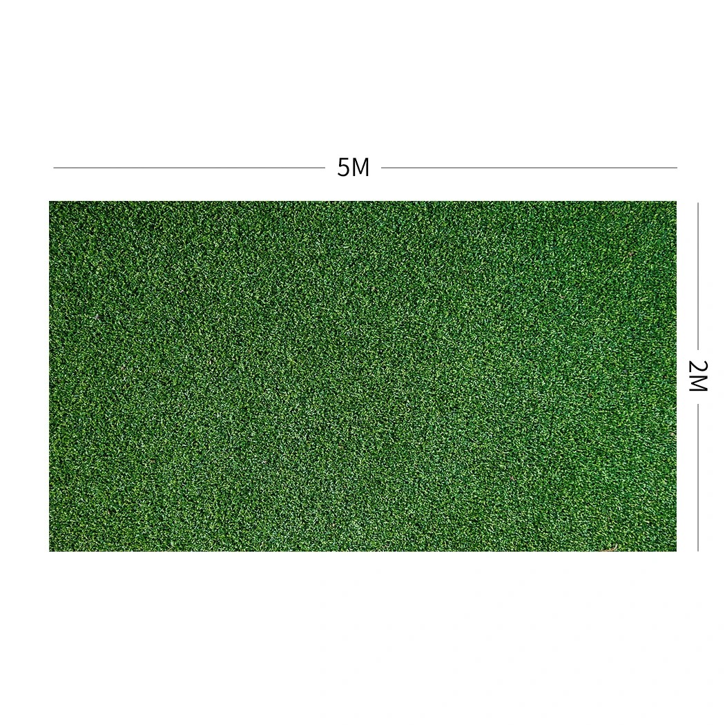 2 Marlow Outdoor Artificial Grass Synthetic Turf Fake Plant 17mm 10sqm Lawn 2x5m, 2 of 5