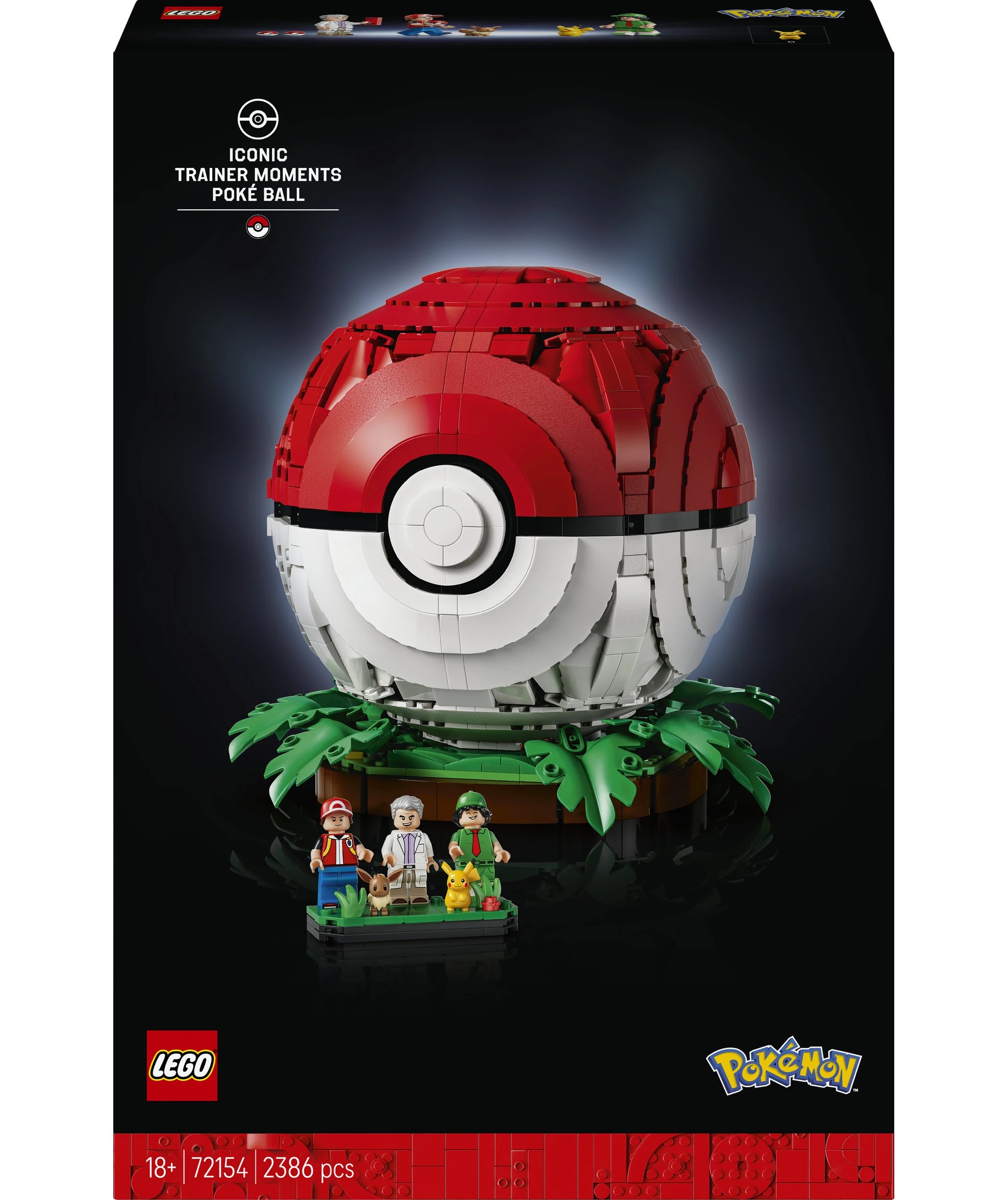 1 LEGO Pokemon Iconic Trainer Moments Poke Ball 72154, 1 of 11