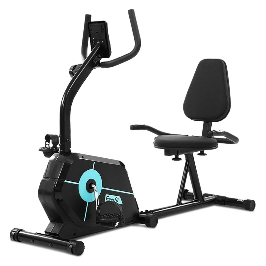 3 Everfit Exercise Bike Magnetic Recumbent Indoor Cycling Home Gym Cardio - Black, 3 of 6