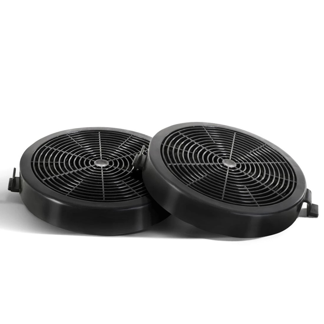 3 Devanti 11cm Range Hood Carbon Charcoal Filters Replacement - Black, 3 of 6