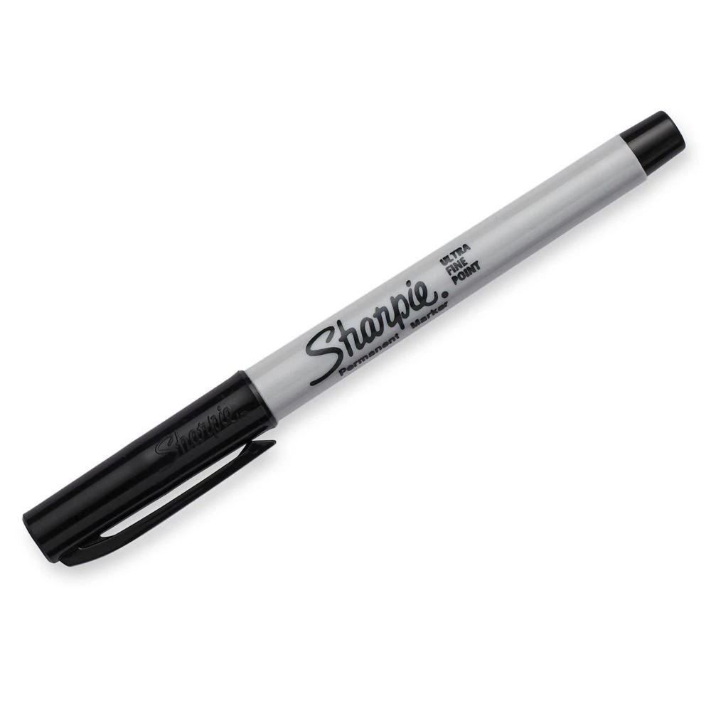 3 Sharpie Ultra Fine Permanent Marker Black, 3 of 4