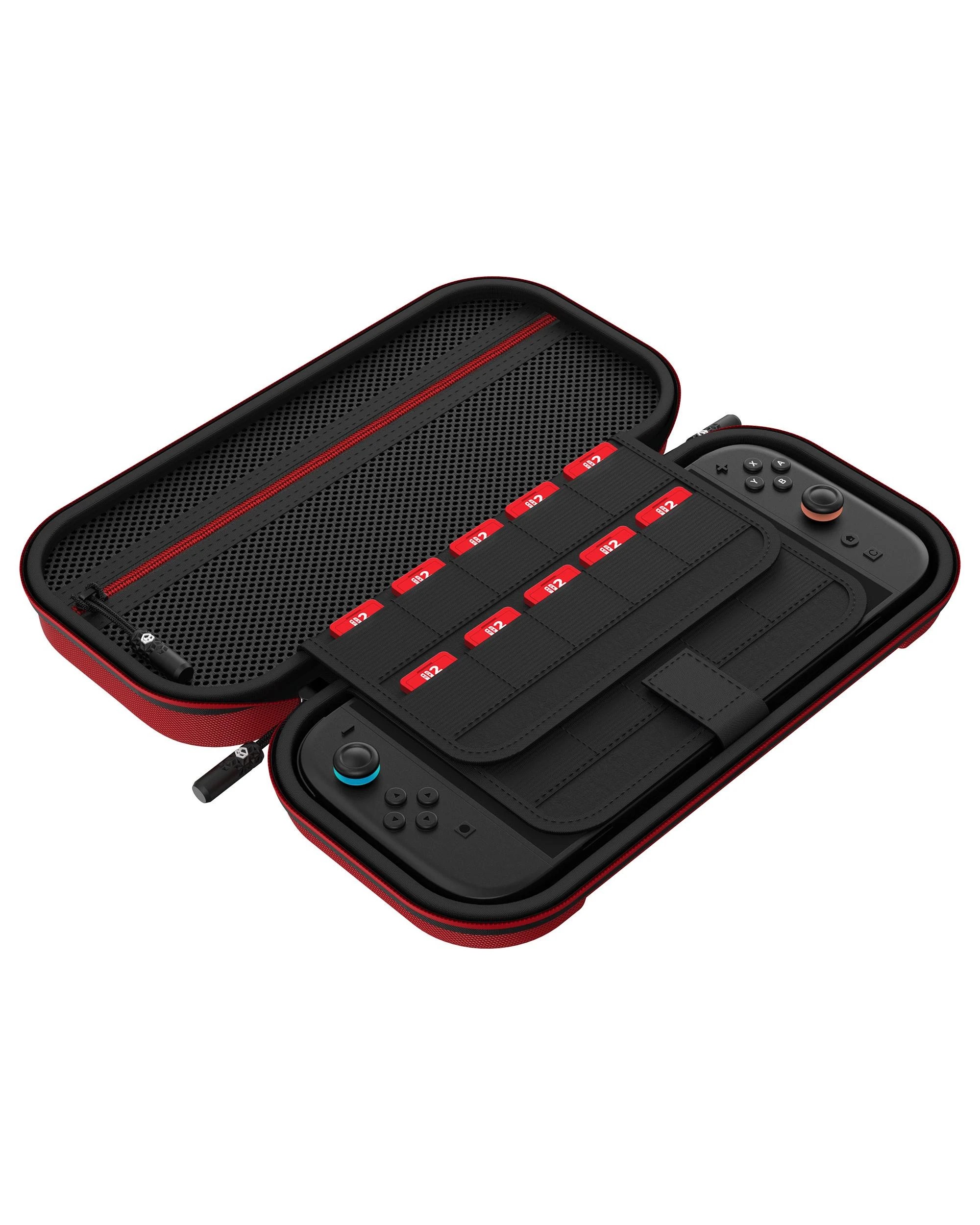 3 Powerwave Premium Carry Case Crimson for Nintendo Switch 2 - Red, 3 of 7