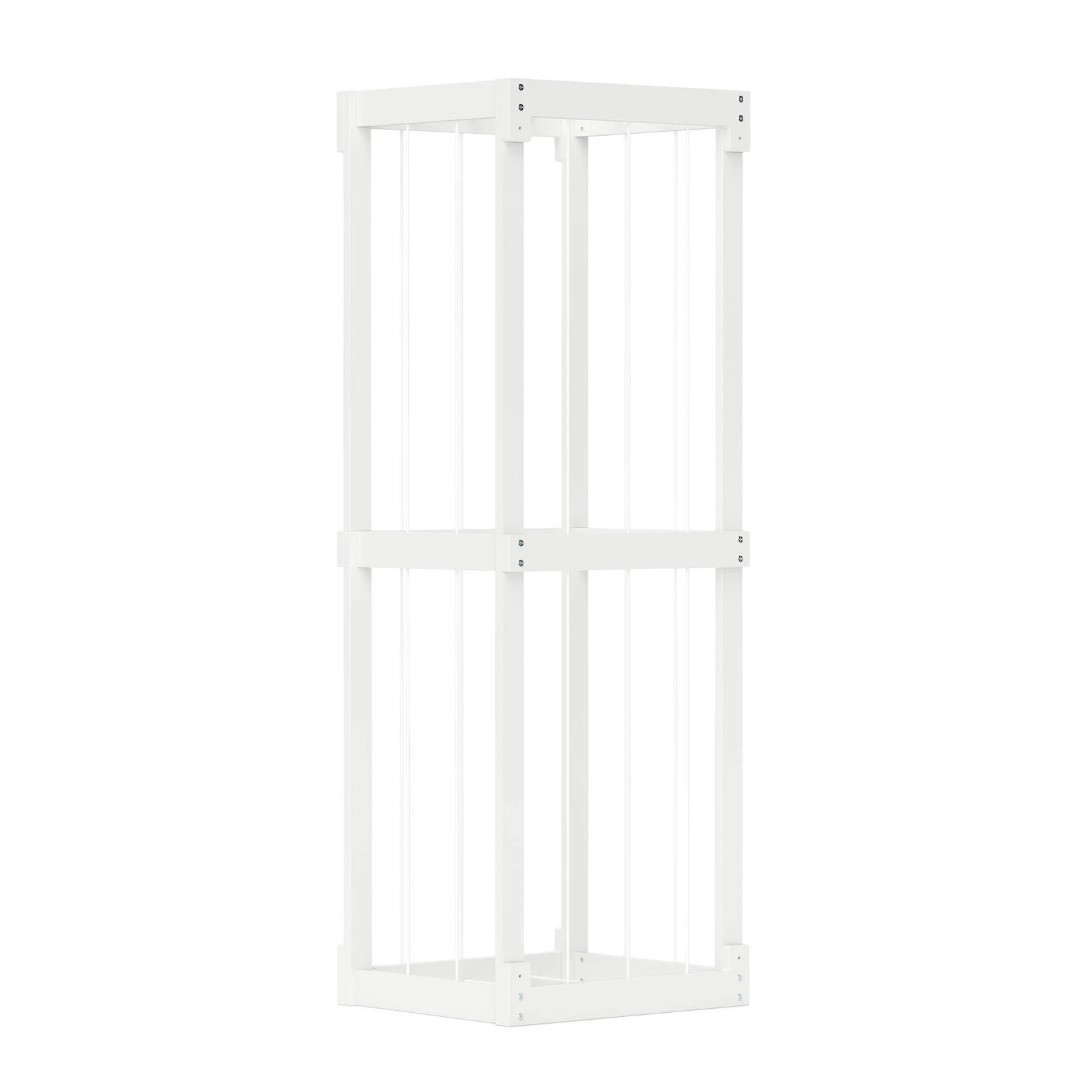 1 Costway Wooden Toy Storage Organizer Tall Display Rack, 1 of 5