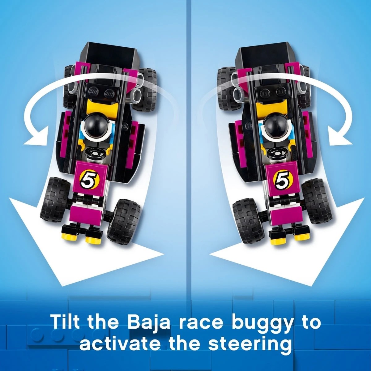 6 LEGO City Great Vehicles Race Buggy Transporter 60288, 6 of 9