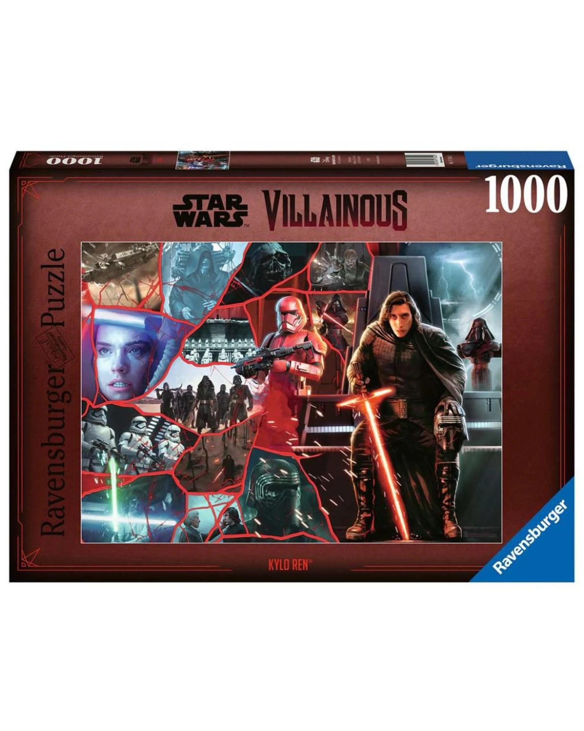 1 Ravensburger Star Wars Villainous Kylo Ren 1000 Piece Jigsaw Puzzle, 1 of 1