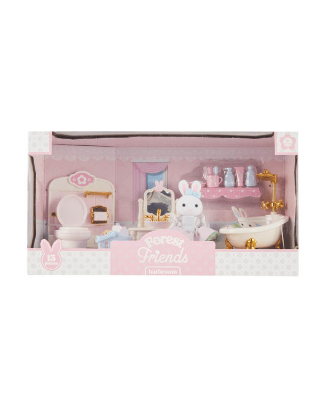 15 Piece Forest Friends: Bathroom Pla