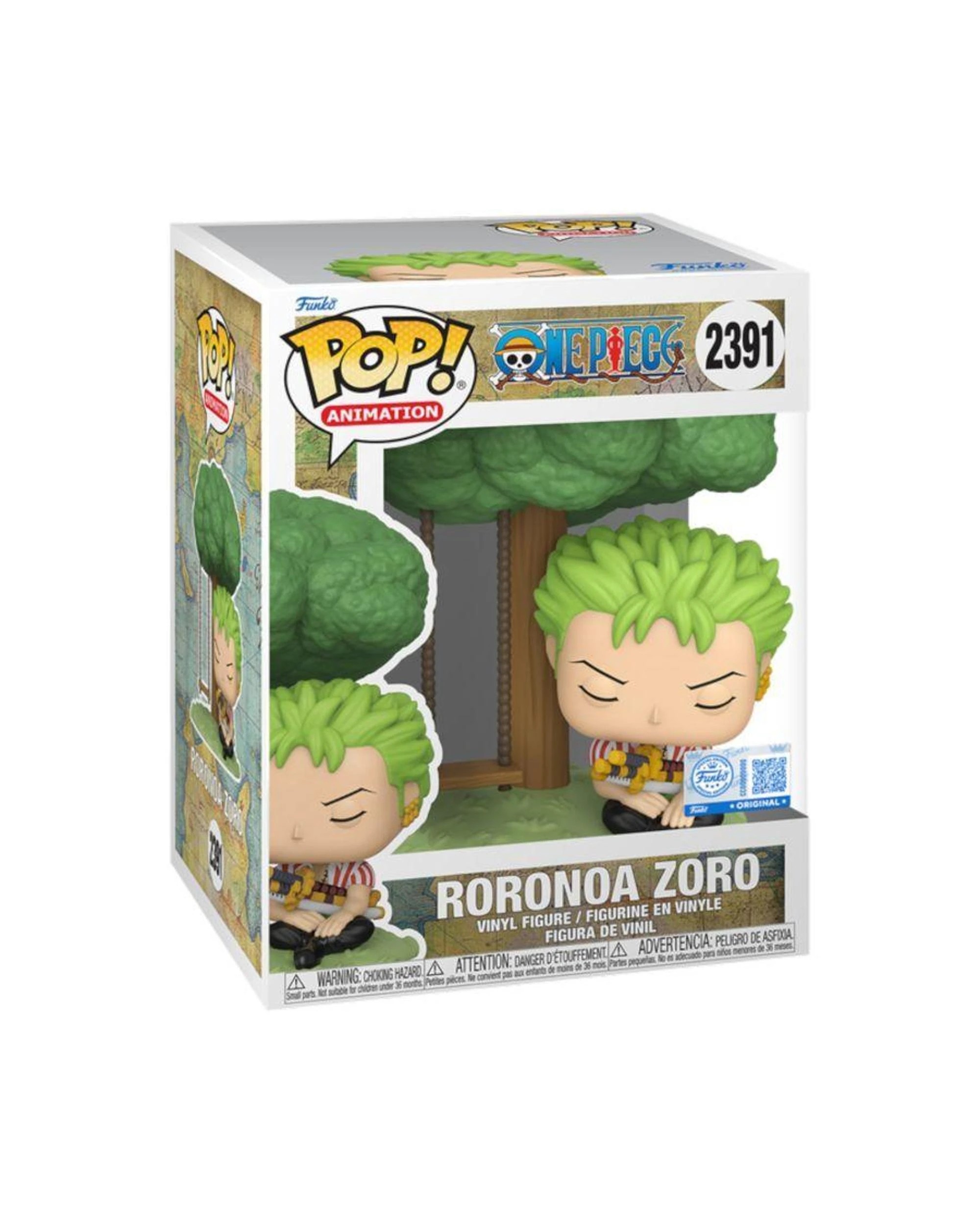 3 One Piece Roronoa Zoro Sleeping Premium Funko POP! Vinyl, 3 of 3